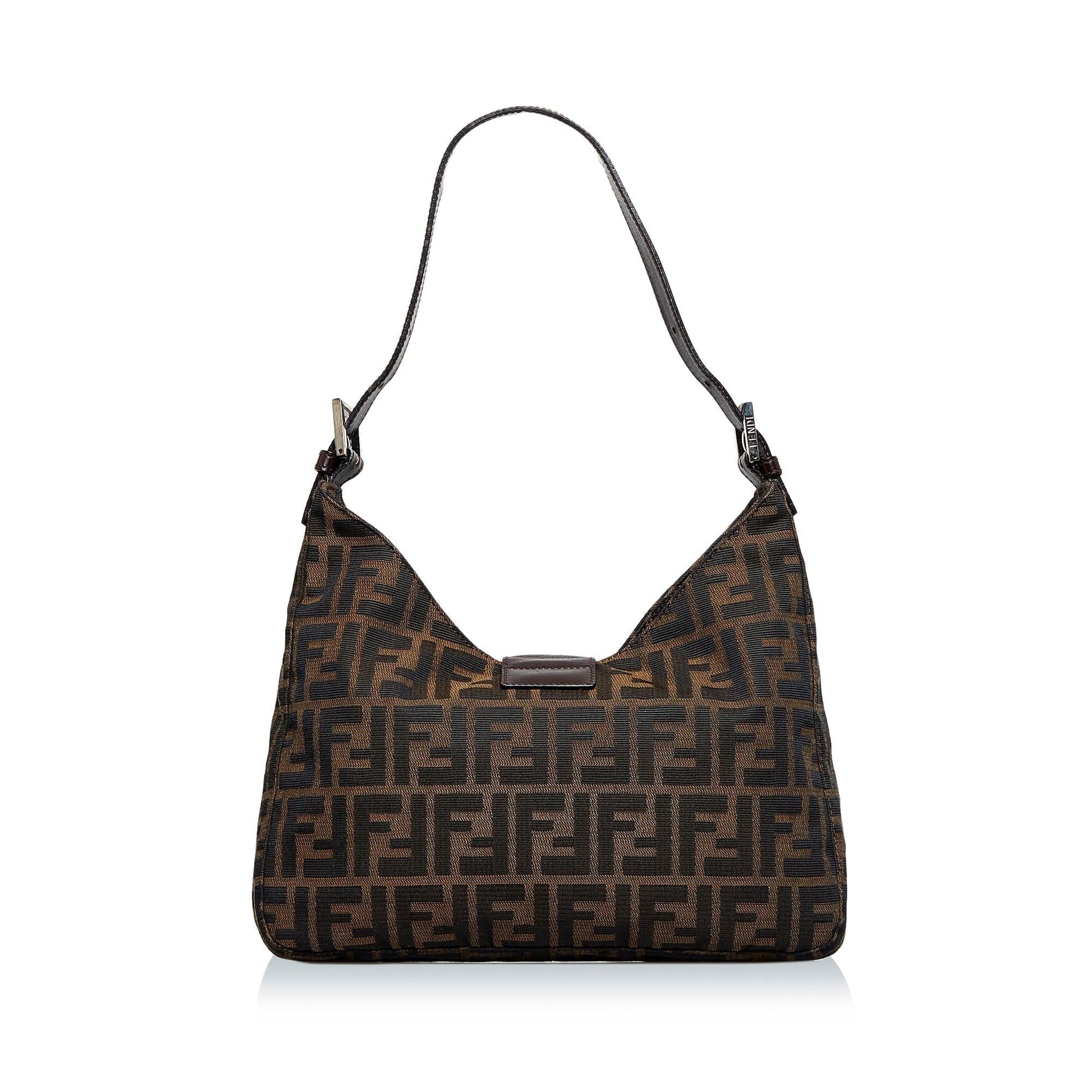 Fendi Zucca Shoulder Bag Shg Hacujz