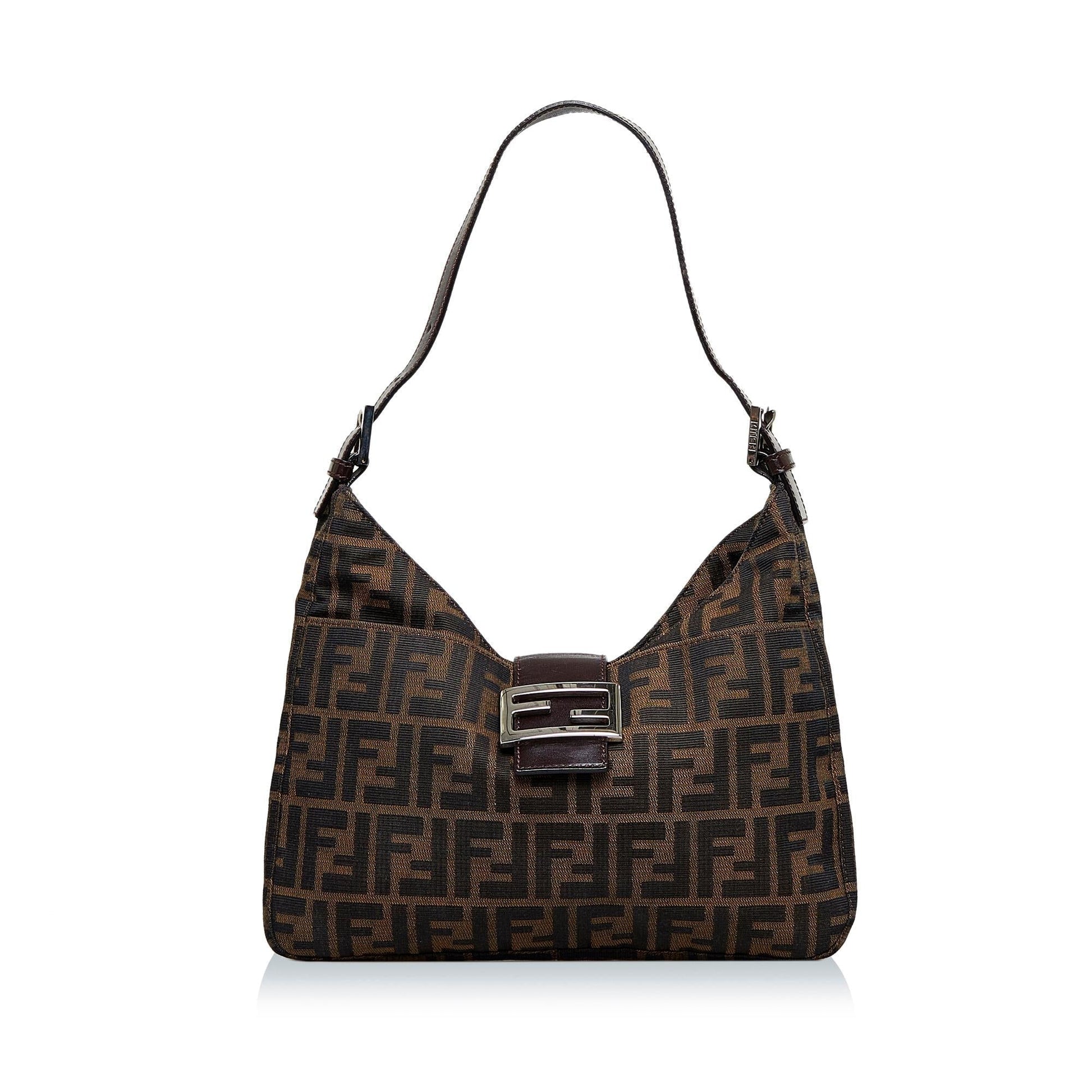 Fendi Zucca Shoulder Bag Shg Hacujz