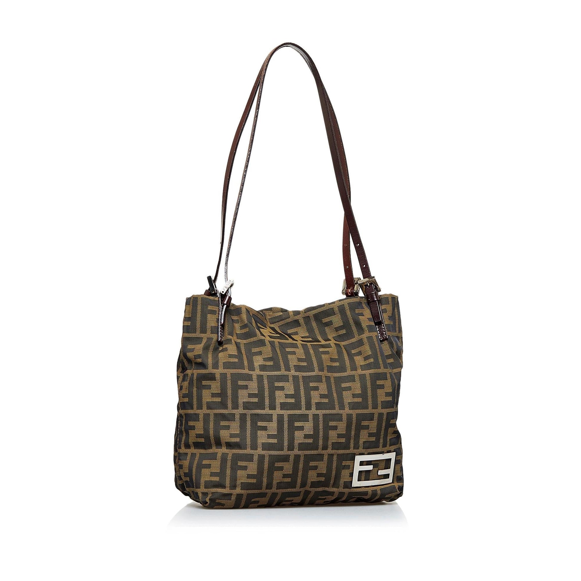 Fendi Zucca Shoulder Bag Shg Iql4Yd
