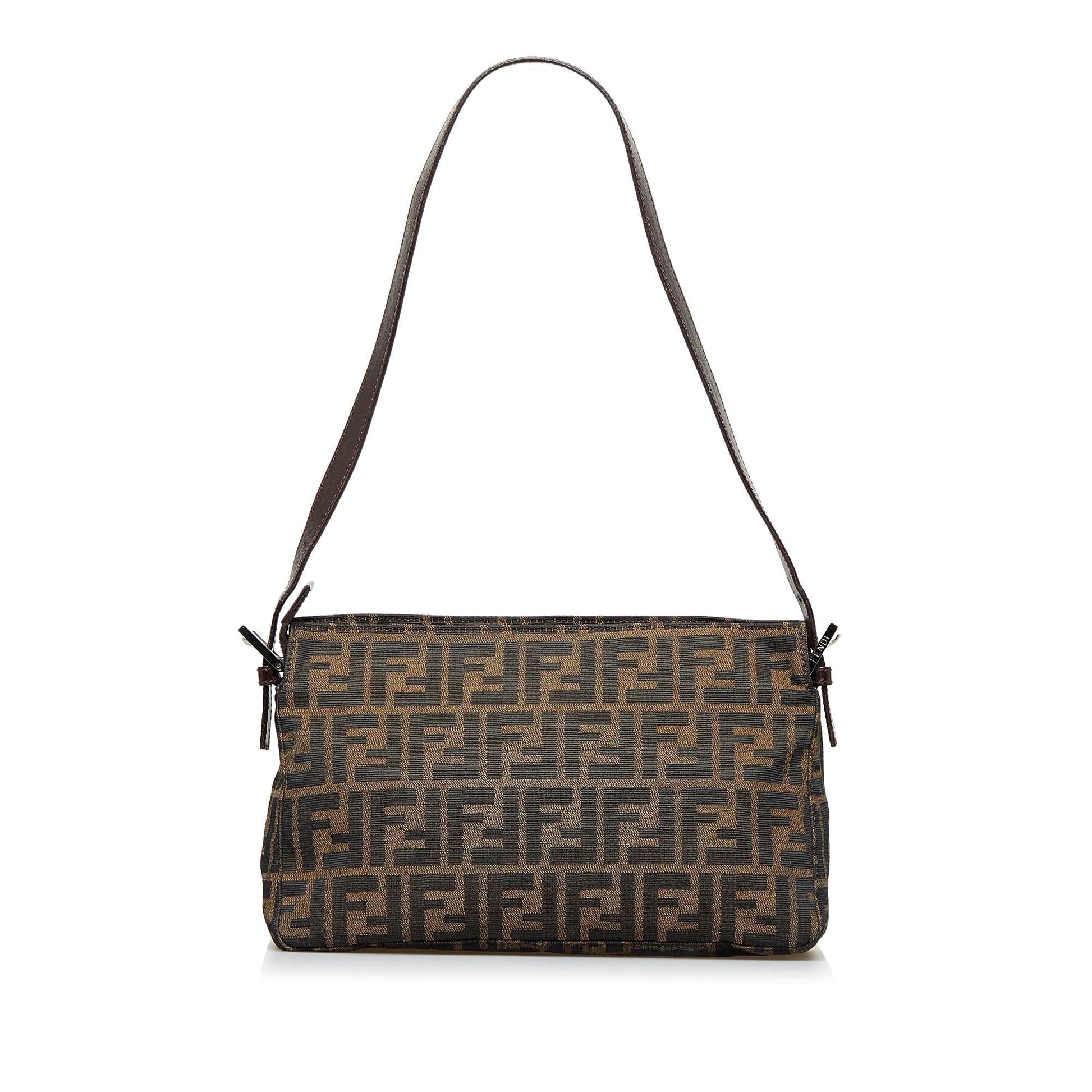 Fendi Zucca Shoulder Bag Shg Adkvru