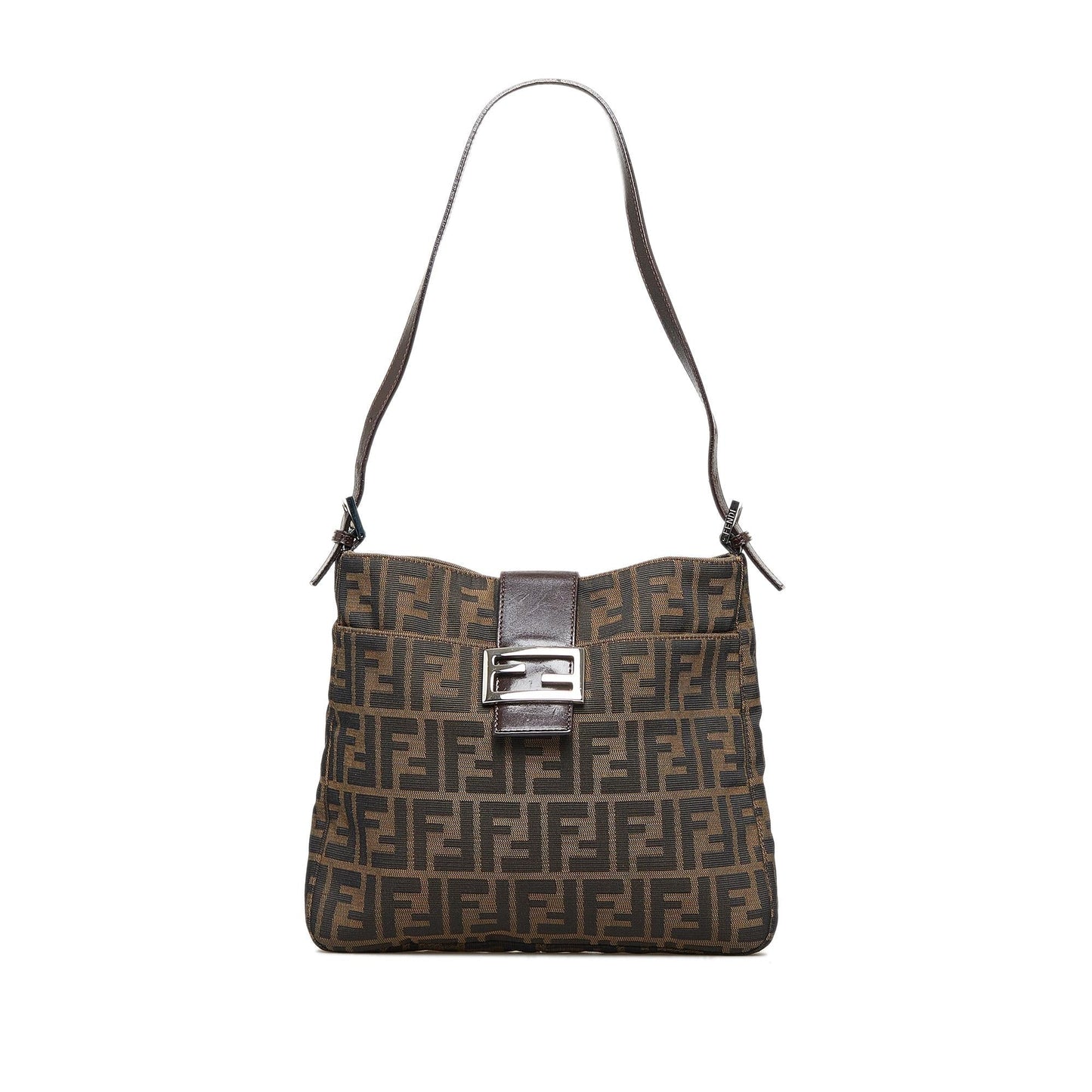 Fendi Zucca Shoulder Bag Shg Wr82Ux