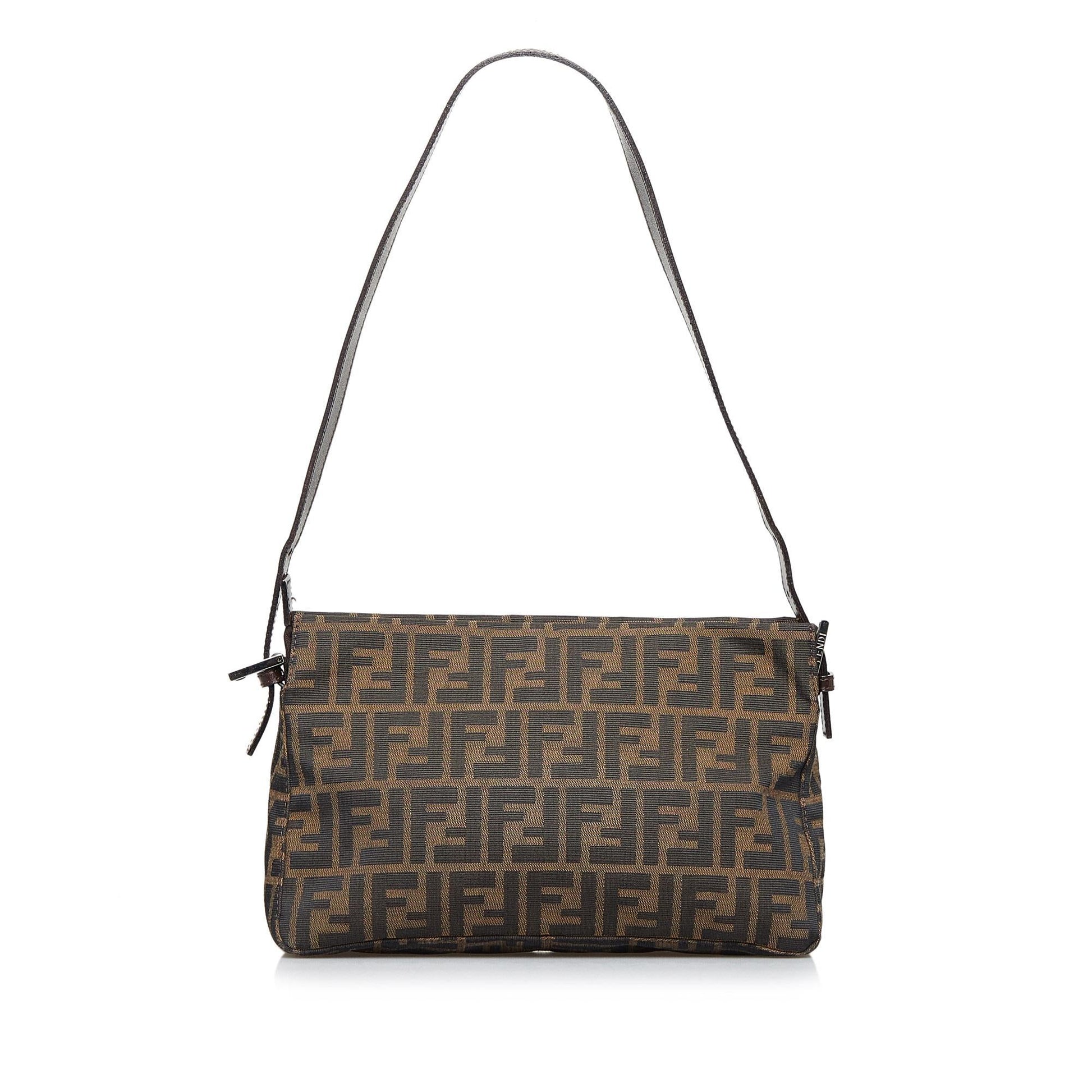 Fendi Zucca Shoulder Bag Shg Lnf8Fy