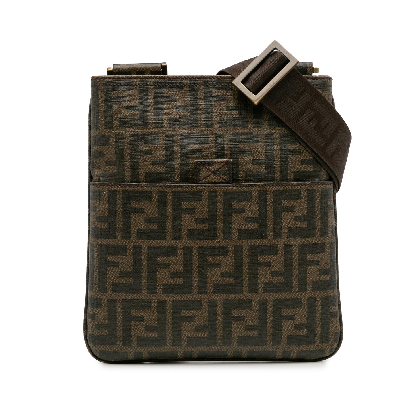 Fendi Zucca Spalmati Crossbody Crossbody Bag