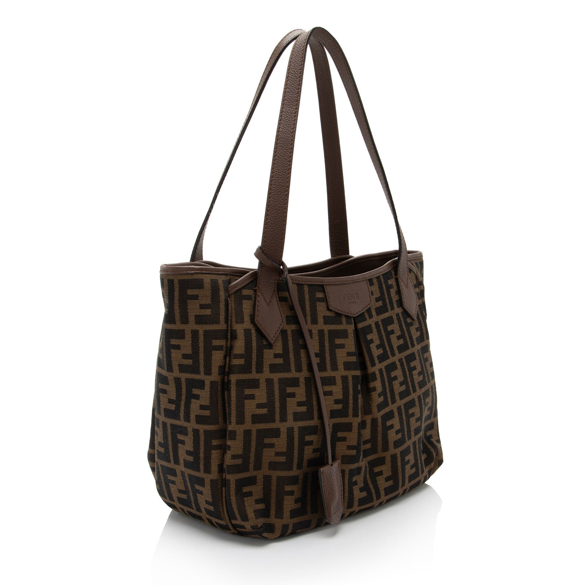Fendi Zucca Artic Shopping Tote Shf H2Jnol Vitello Tote Bag