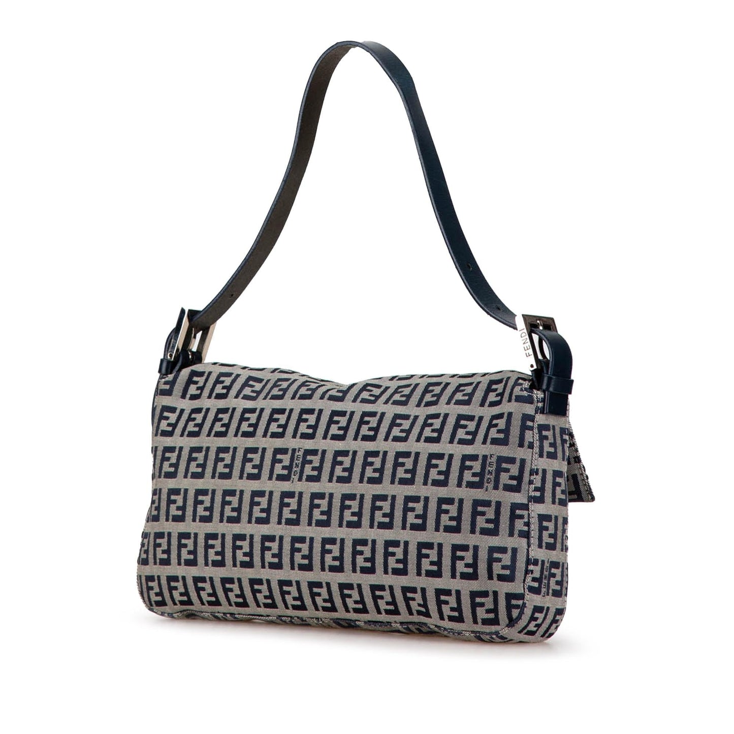 Fendi Zucchino Baguette Shg Tkcgji Shoulder Bag Canvas