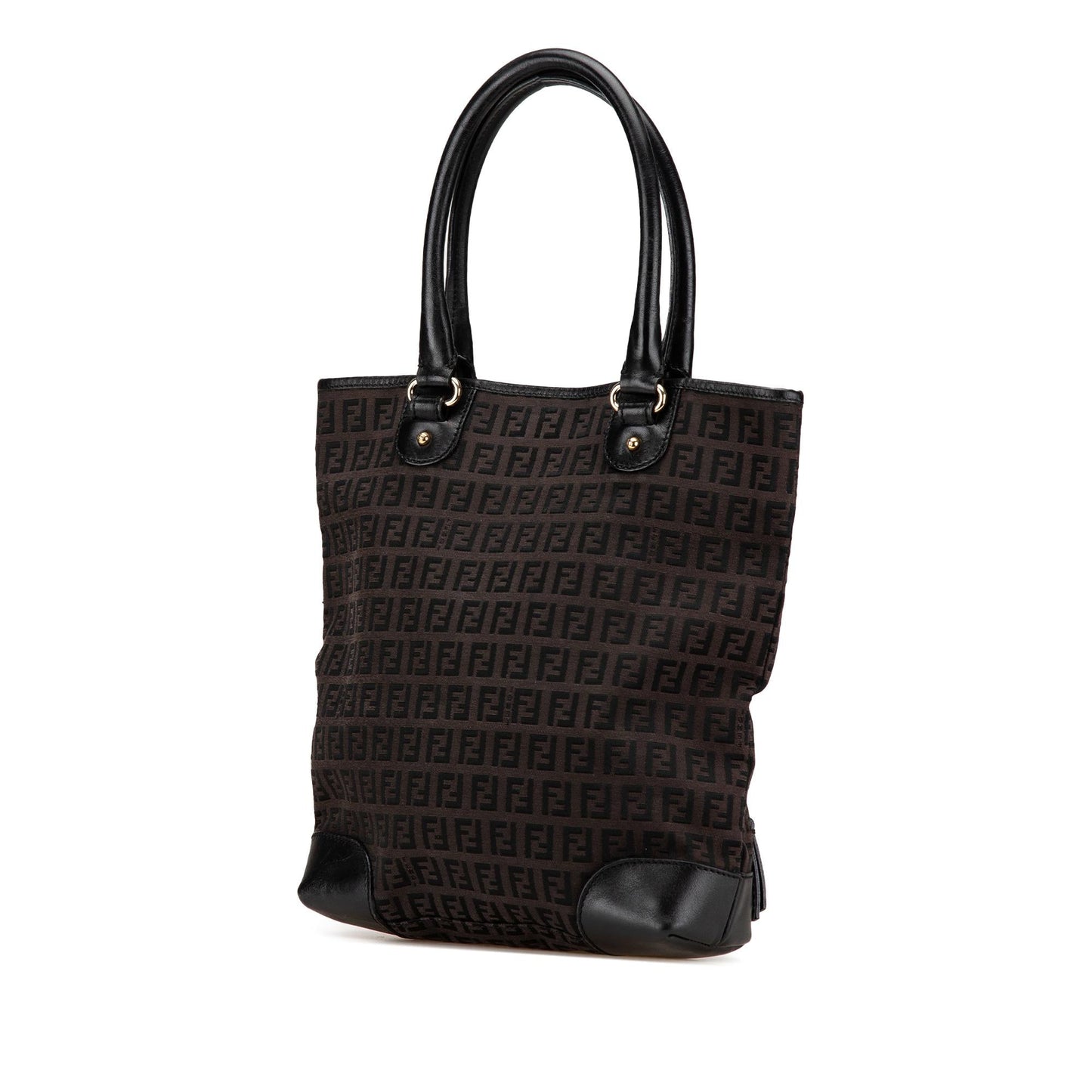 Fendi Zucchino Chef Shopping Tote Canvas Tote Bag Chef Shopping Tote