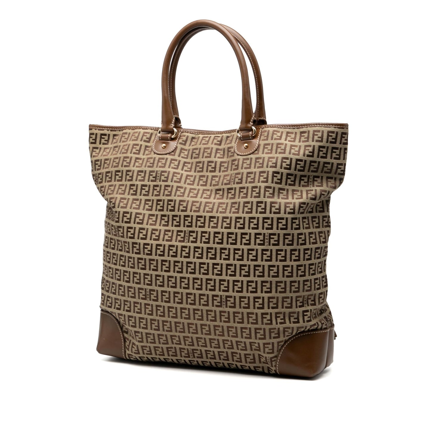 Fendi Zucchino Chef Shopping Tote Canvas Tote Bag