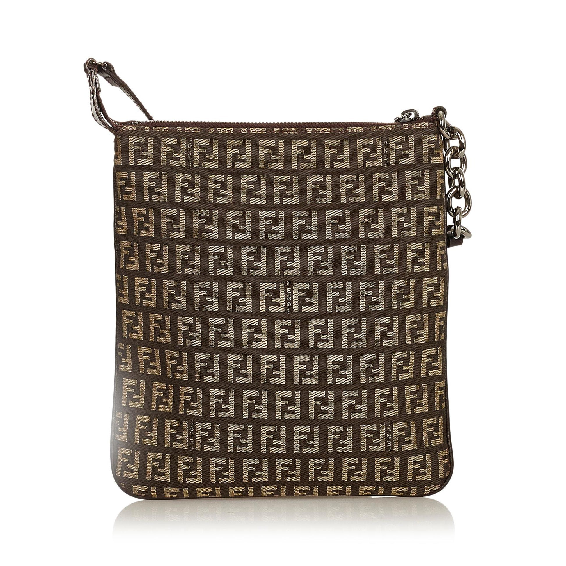 Fendi Zucchino Crossbody Bag Shg Canvas Bag Shg 26621