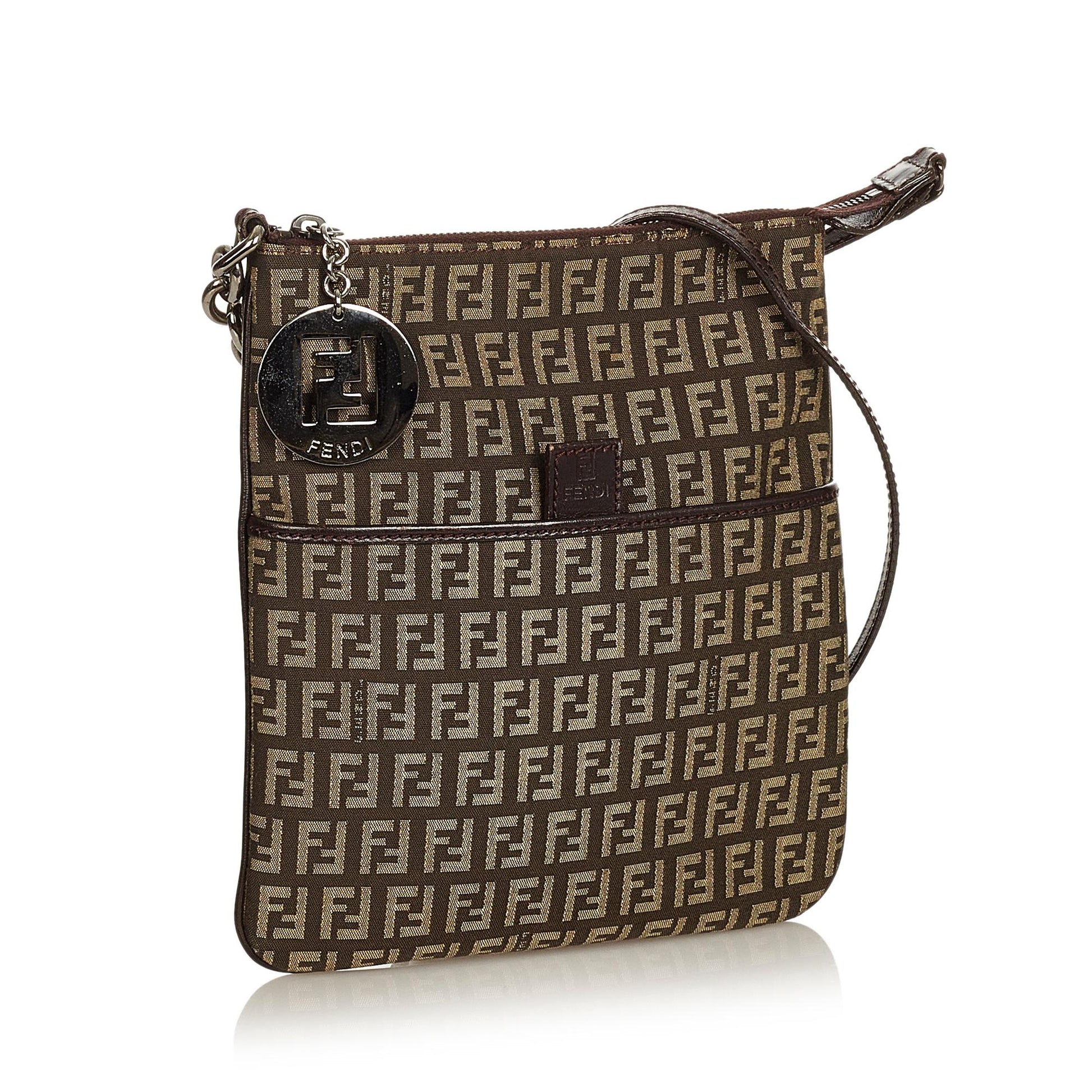 Fendi Zucchino Crossbody Bag Shg Canvas Bag Shg 26621