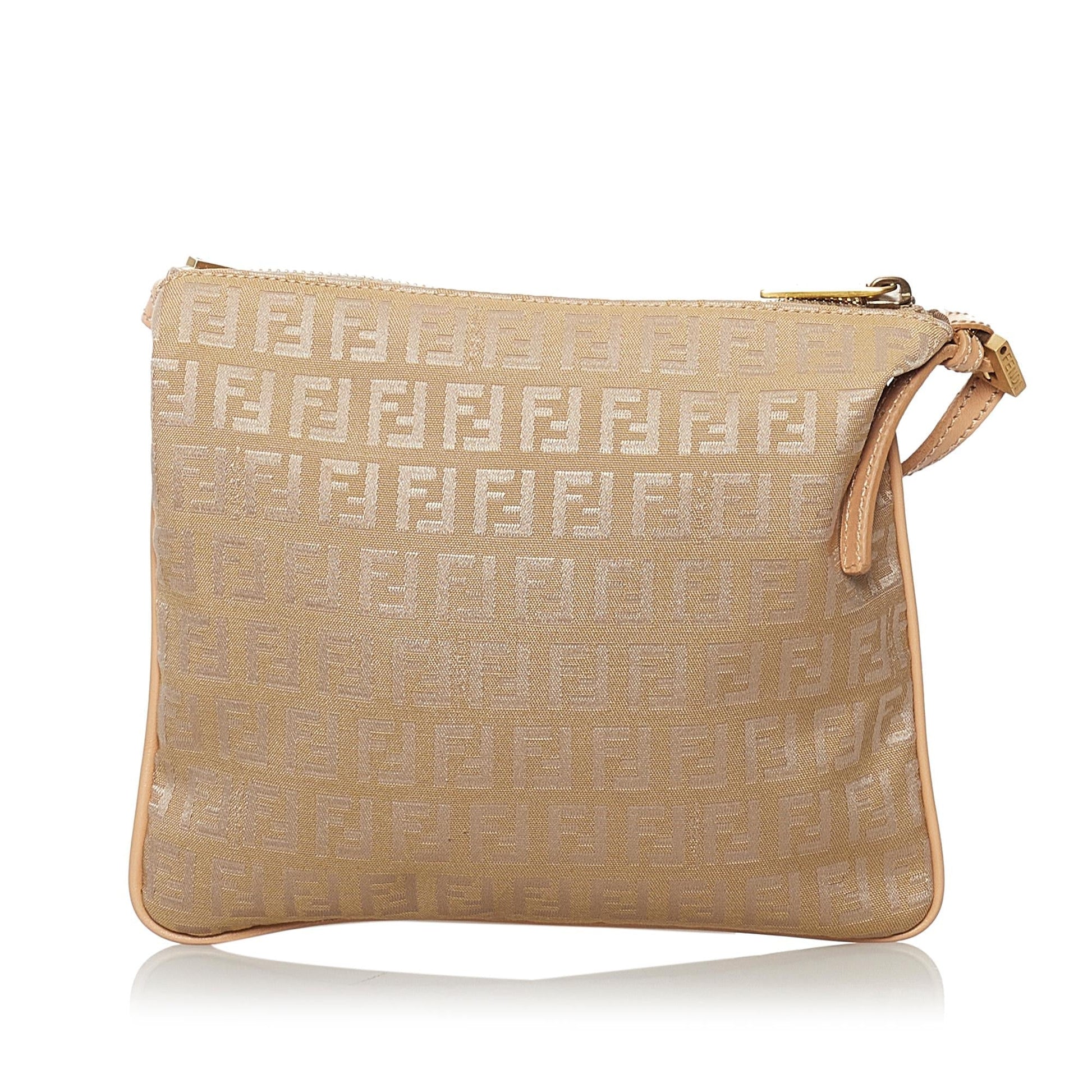 Fendi Zucchino Crossbody Bag Shg Canvas Bag Shg 32543