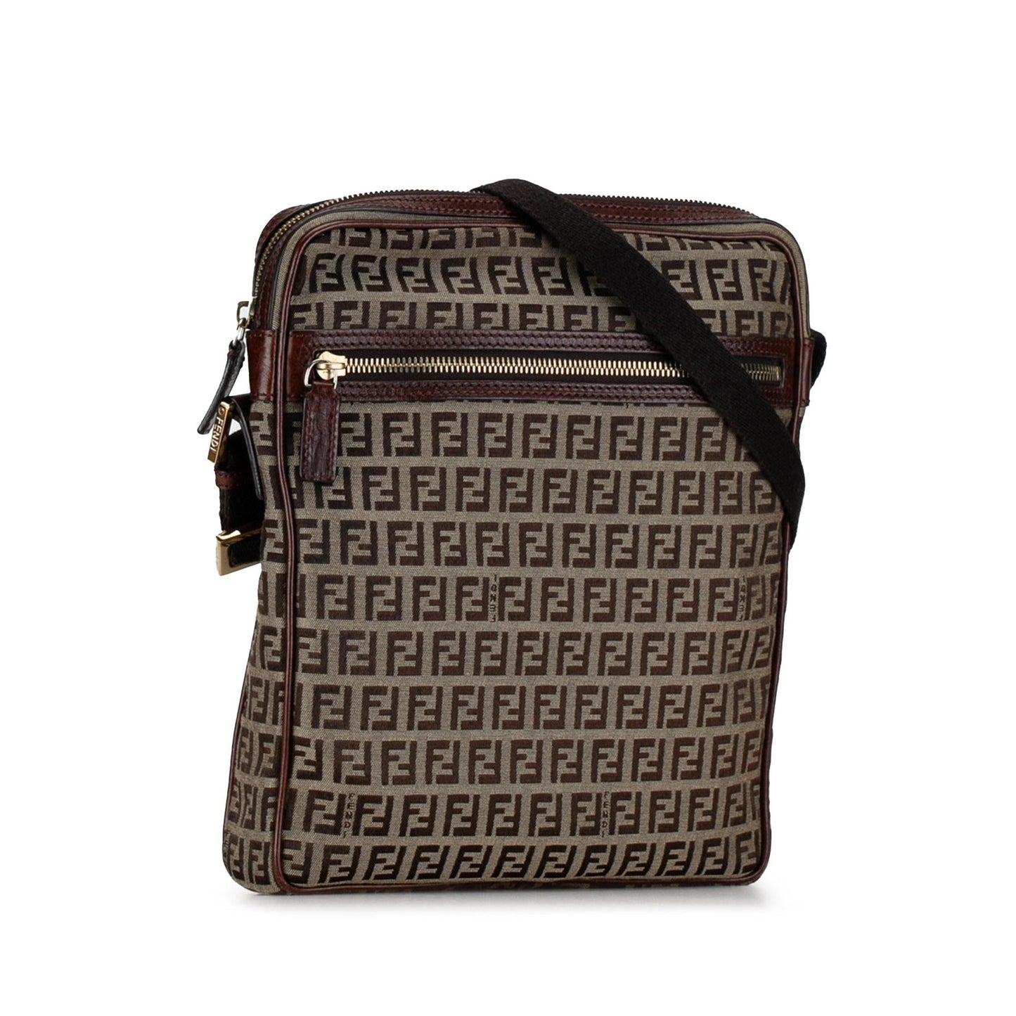 Fendi Zucchino Crossbody Shg D5Nfz0 Canvas Crossbody Bag