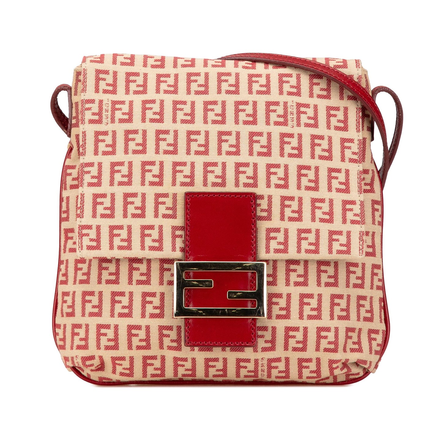 Fendi Zucchino Crossbody Canvas Crossbody Bag Zucchino Canvas Crossbody