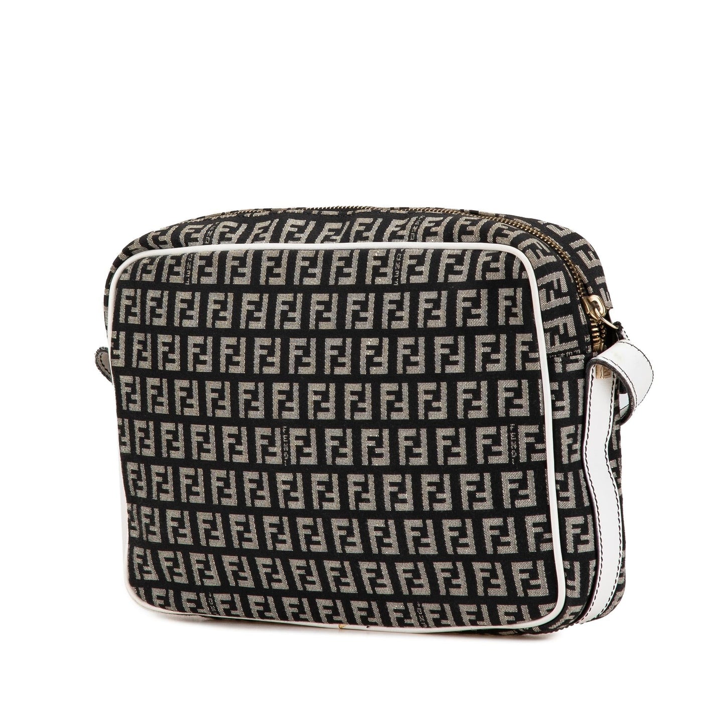 Fendi Zucchino Crossbody Canvas Crossbody Bag Canvas Crossbody 1