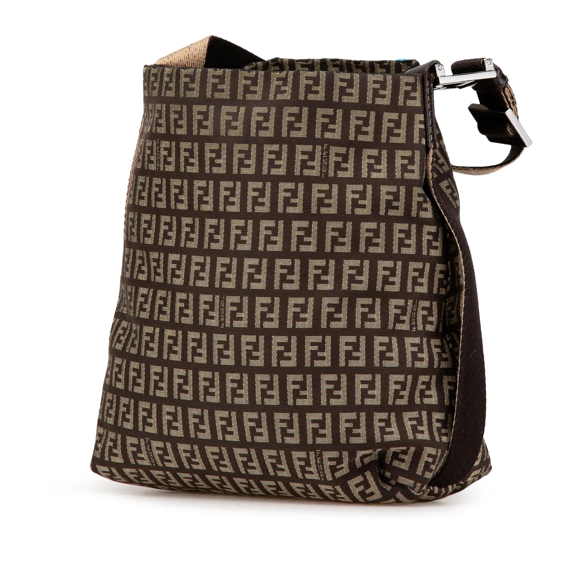 Fendi Zucchino Crossbody Canvas Crossbody Bag Canvas Crossbody 2