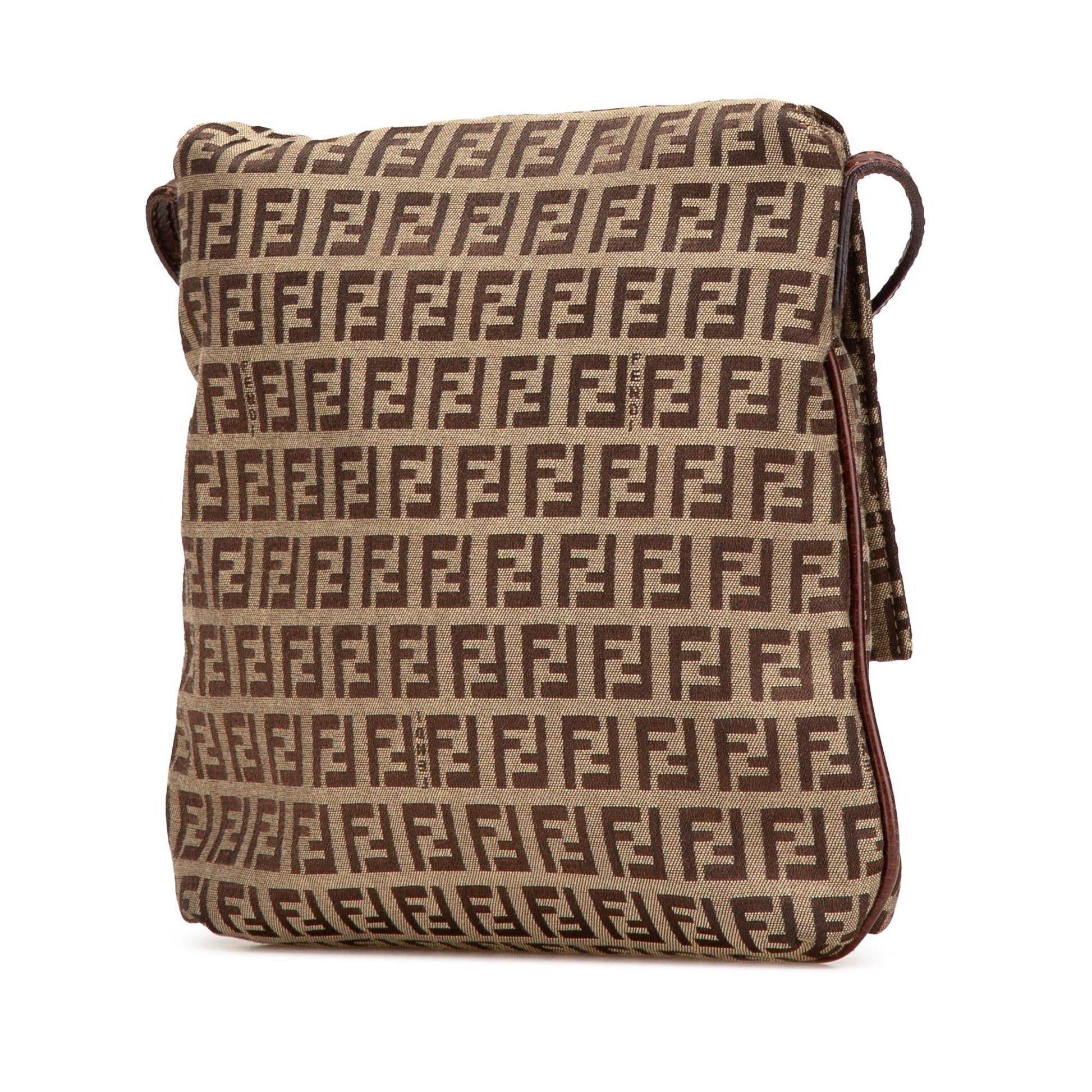 Fendi Zucchino Crossbody Canvas Crossbody Bag Canvas Crossbody 11