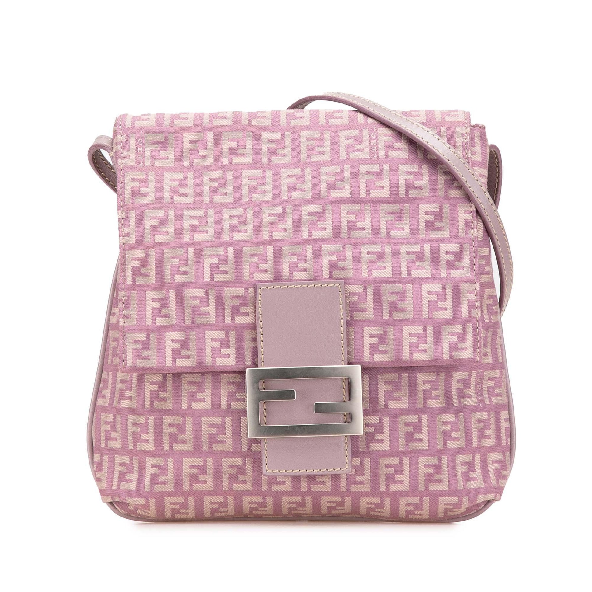 Fendi Zucchino Crossbody Canvas Crossbody Bag Canvas Crossbody 12