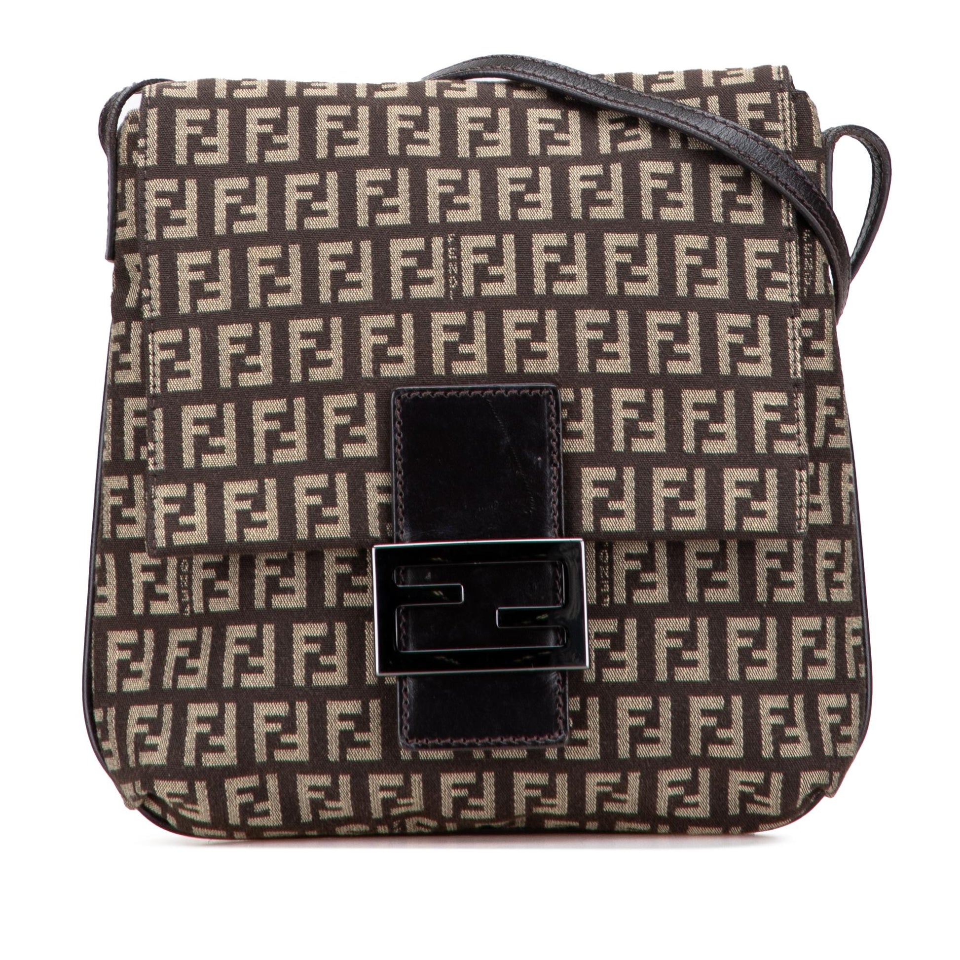 Fendi Zucchino Crossbody Canvas Crossbody Bag Canvas Crossbody 17