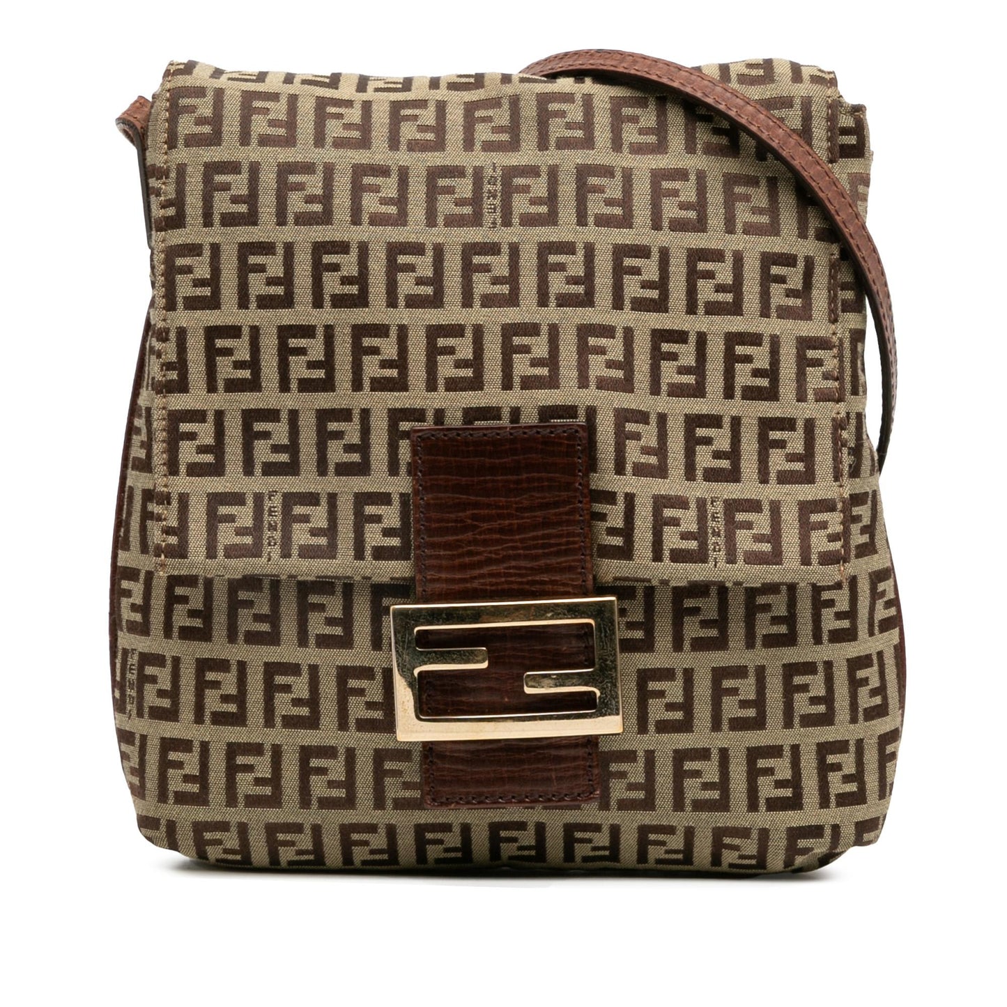 Fendi Zucchino Crossbody Canvas Crossbody Bag Canvas Crossbody 18