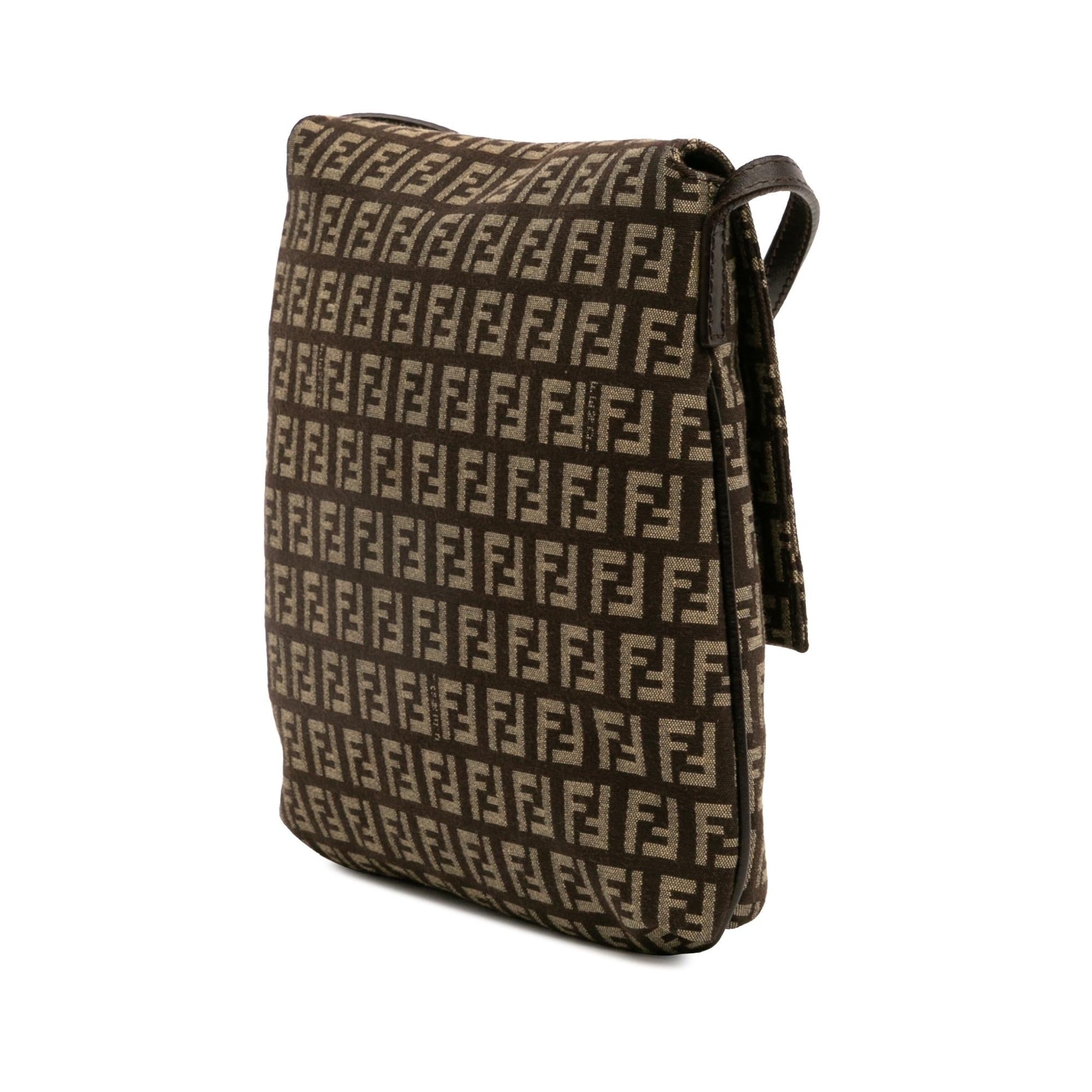 Fendi Zucchino Crossbody Canvas Crossbody Bag Canvas Crossbody 19