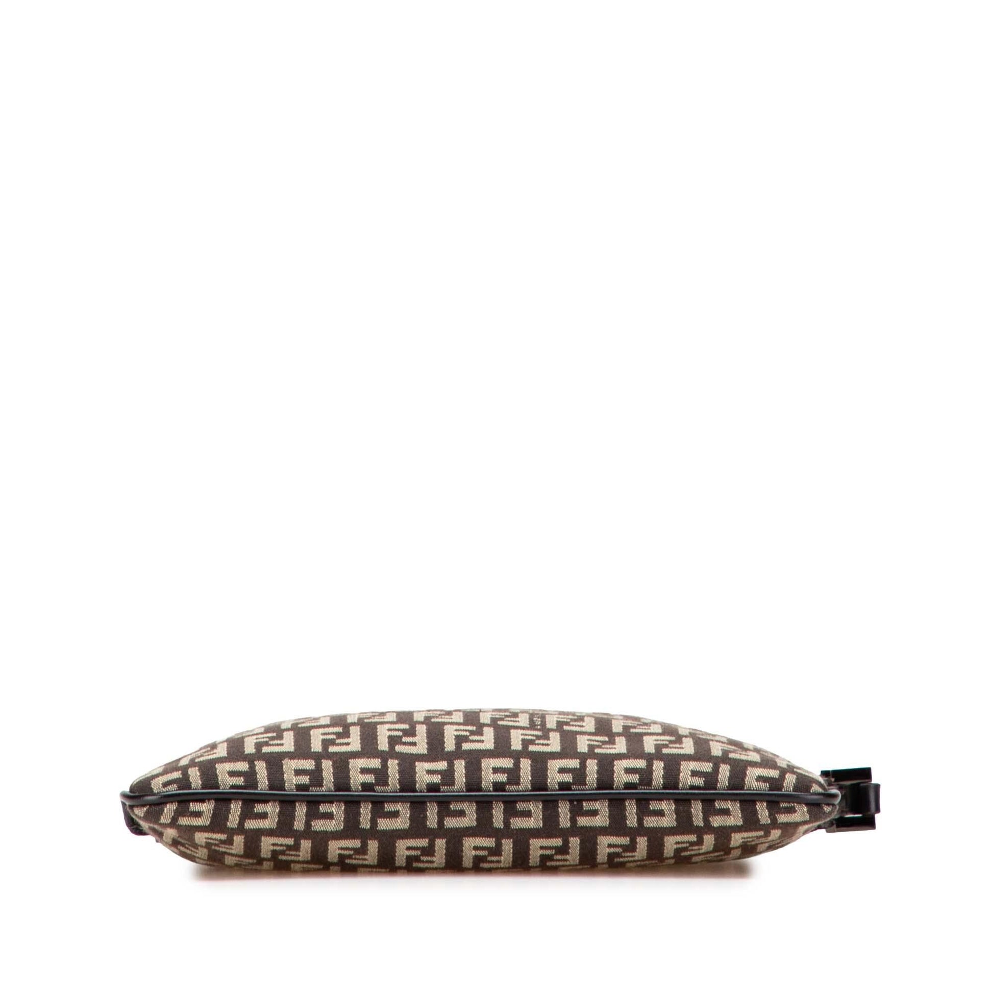 Fendi Zucchino Crossbody Canvas Crossbody Bag Canvas Crossbody 30