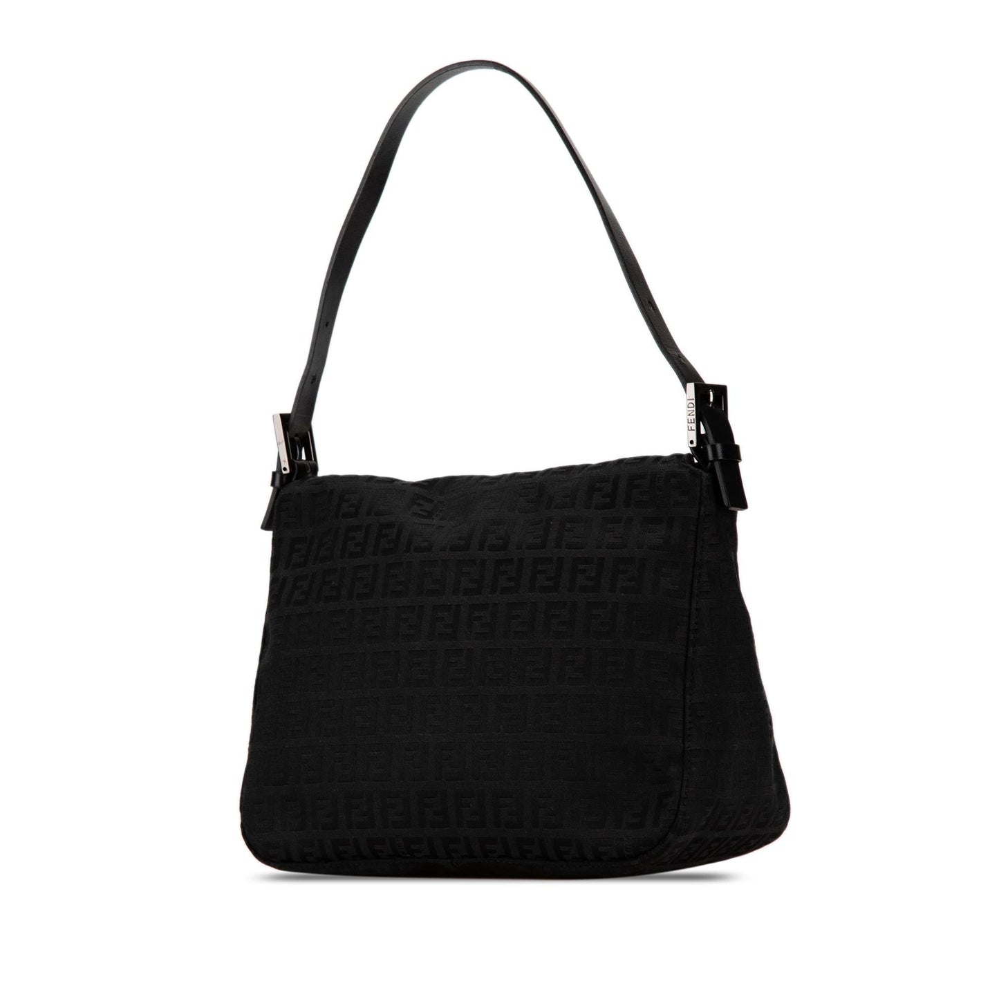 Fendi Zucchino Double Mamma Shg Gmxeou Shoulder Bag Canvas Flap