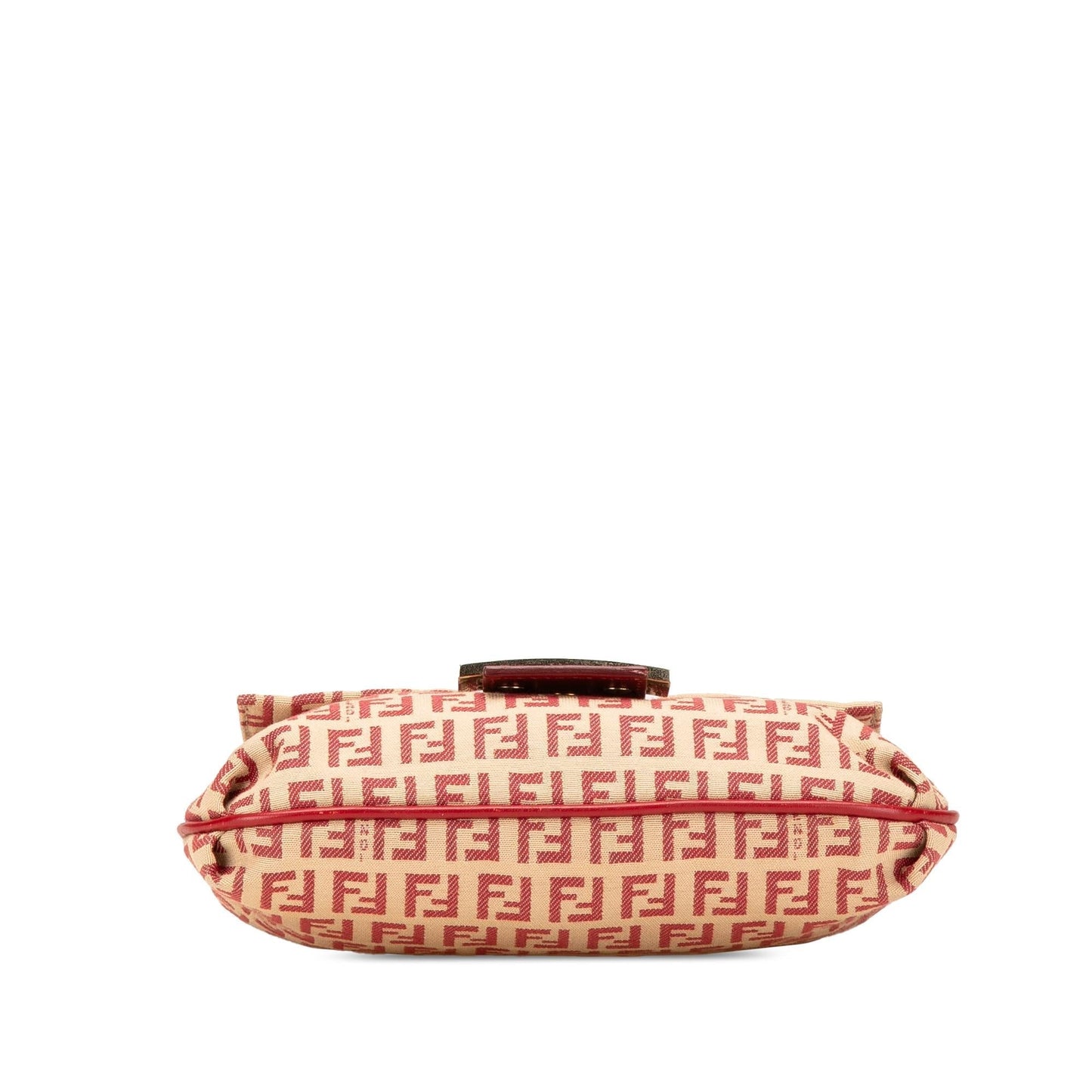 Fendi Zucchino Crossbody Canvas Flap Crossbody Bag Canvas Flap Crossbody