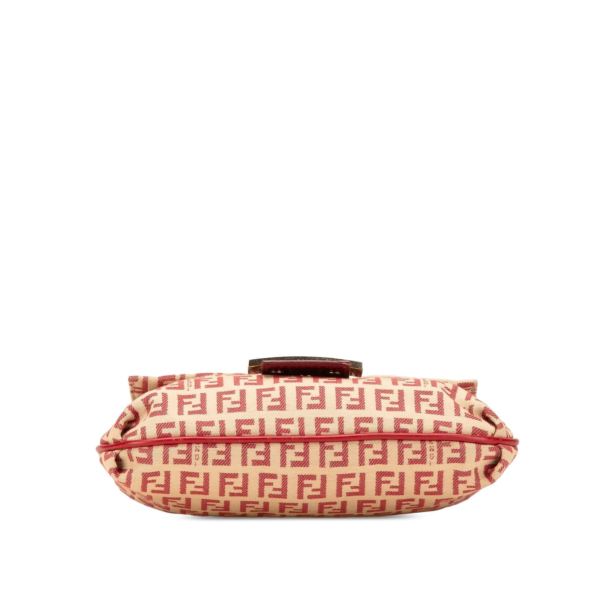 Fendi Zucchino Crossbody Canvas Flap Crossbody Bag Flap Crossbody 1