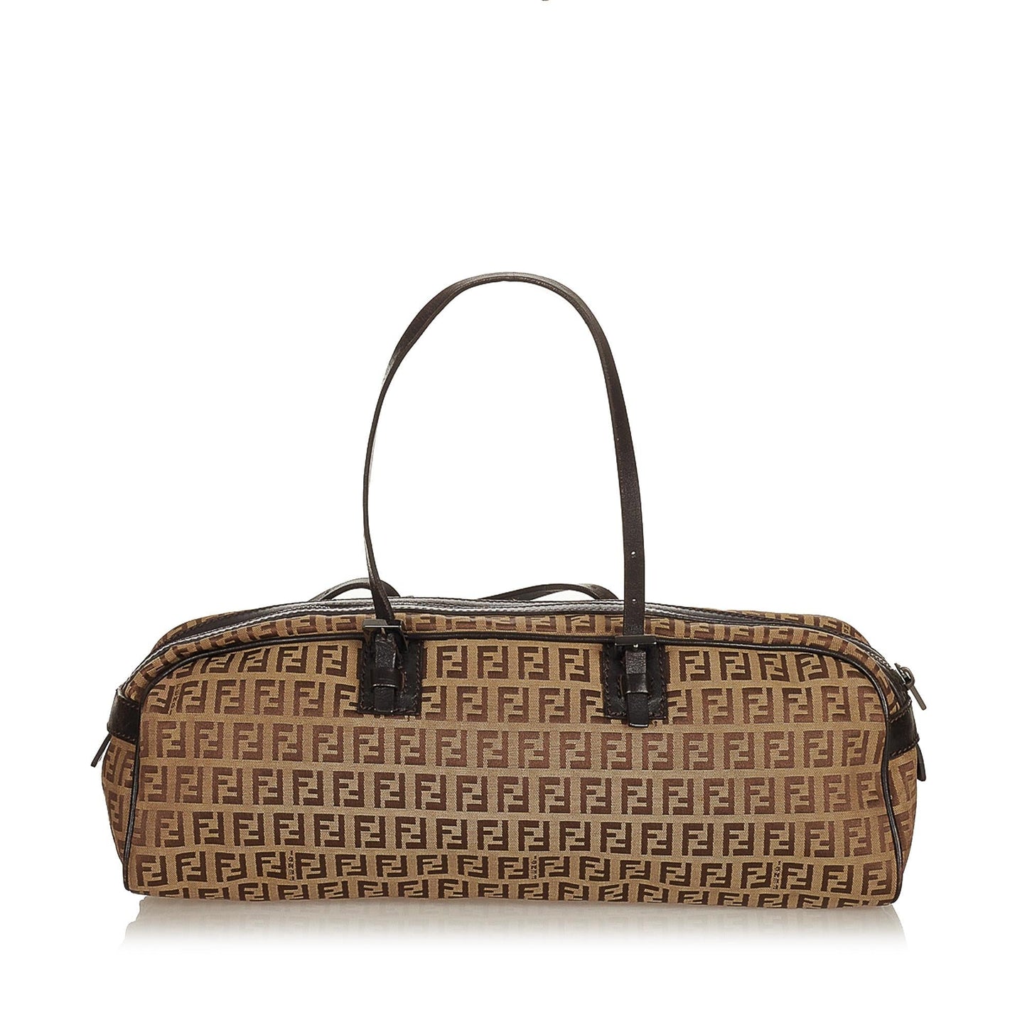 Fendi Zucchino Handbag Shg Canvas Satchel Bag Handbag Shg 26784