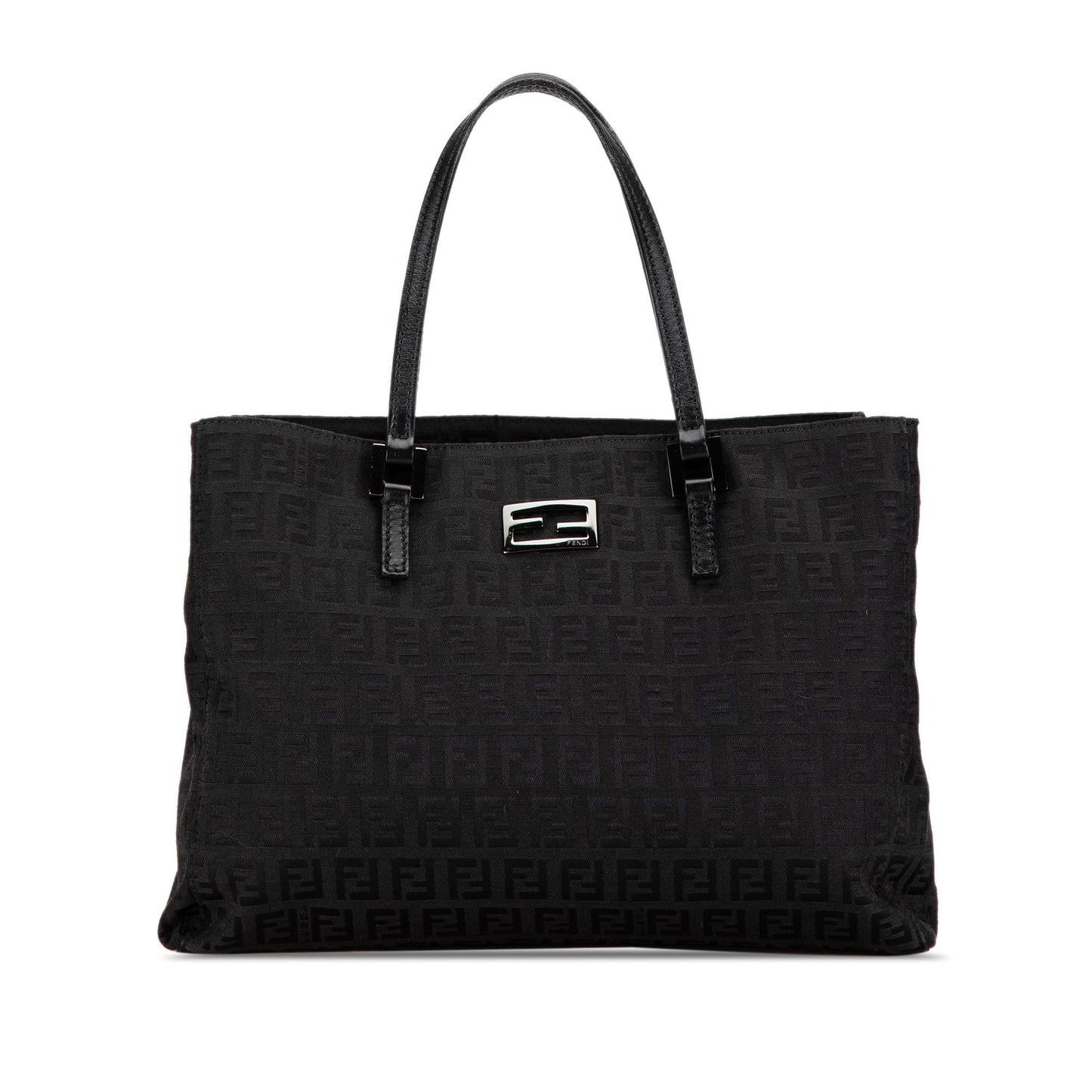 Fendi Zucchino Handbag Shg Ol7Yob Canvas Satchel Bag