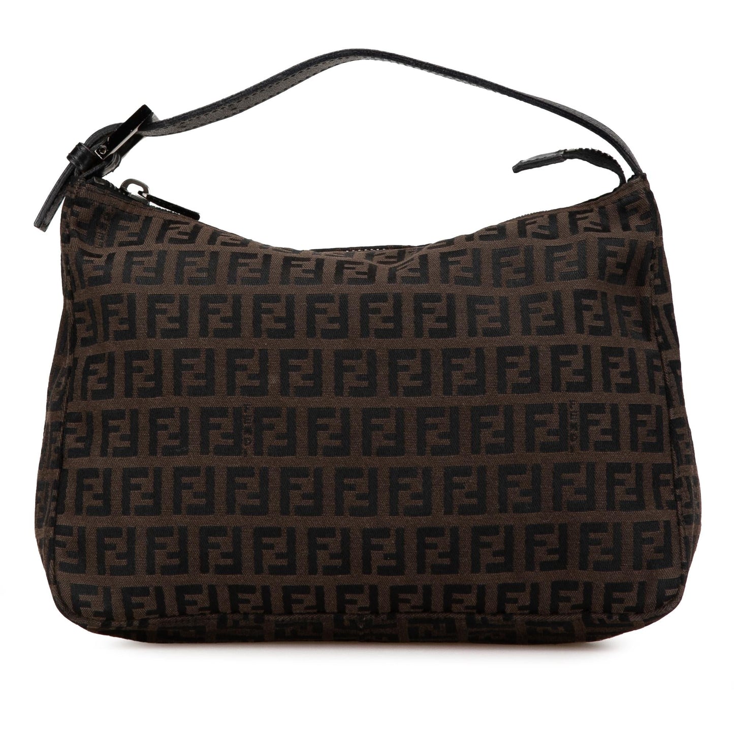 Fendi Zucchino Handbag Canvas Satchel Bag Canvas Handbag 1
