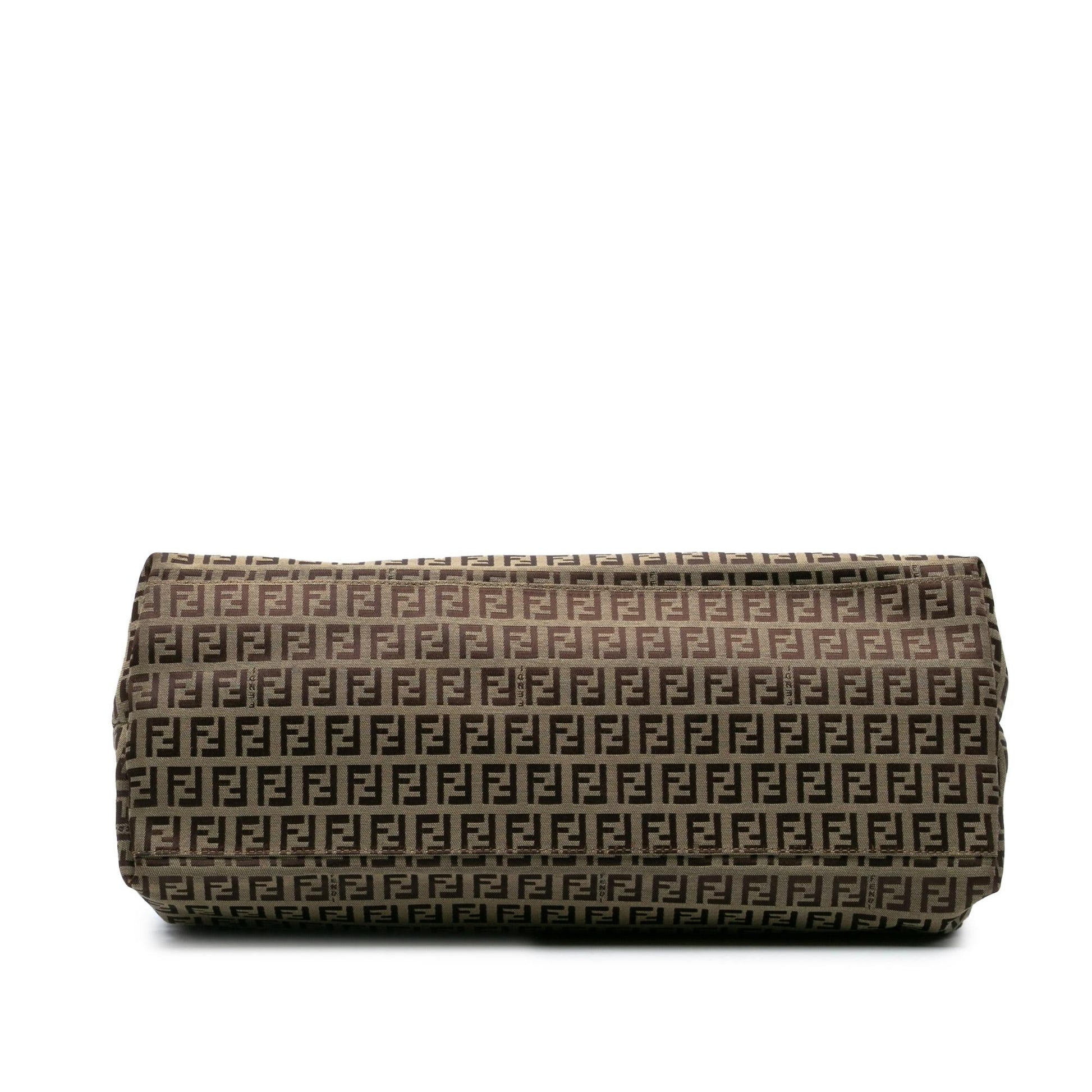Fendi Zucchino Handbag Canvas Satchel Bag Canvas Handbag 3