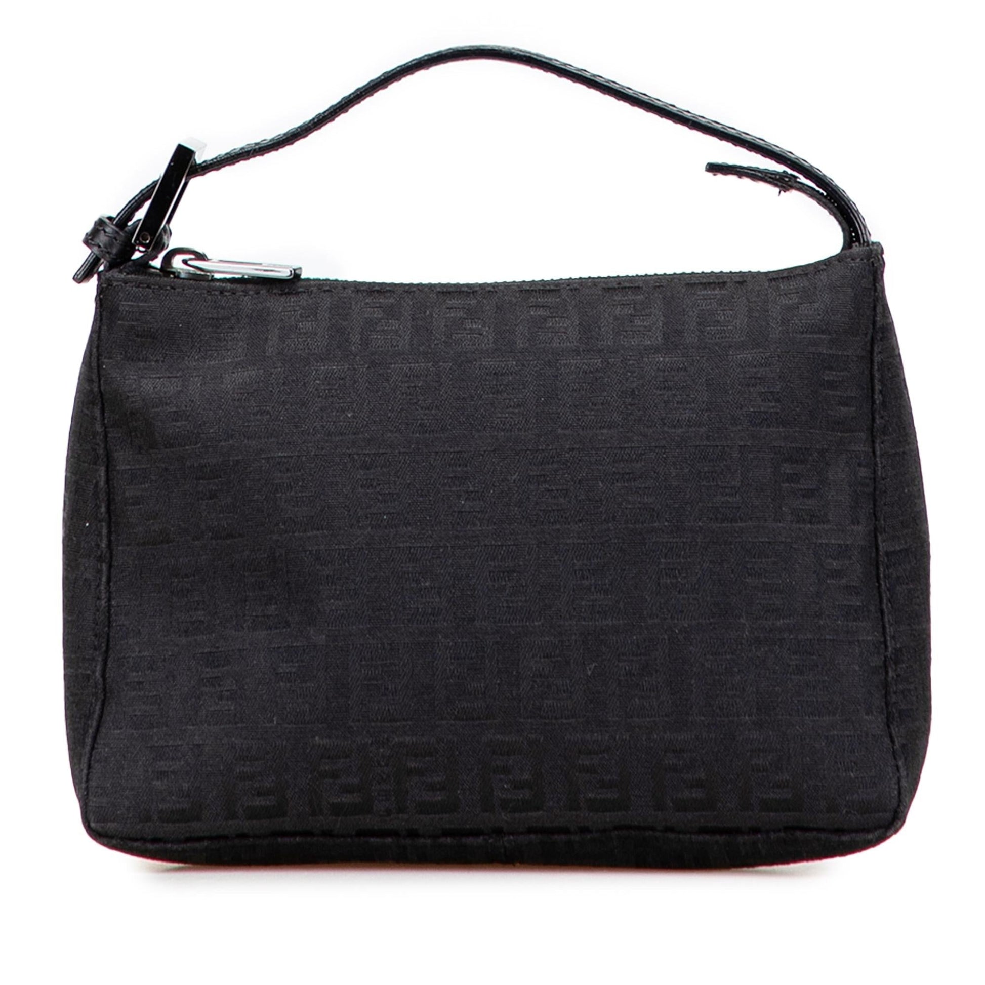 Fendi Zucchino Handbag Canvas Satchel Bag Canvas Handbag 5