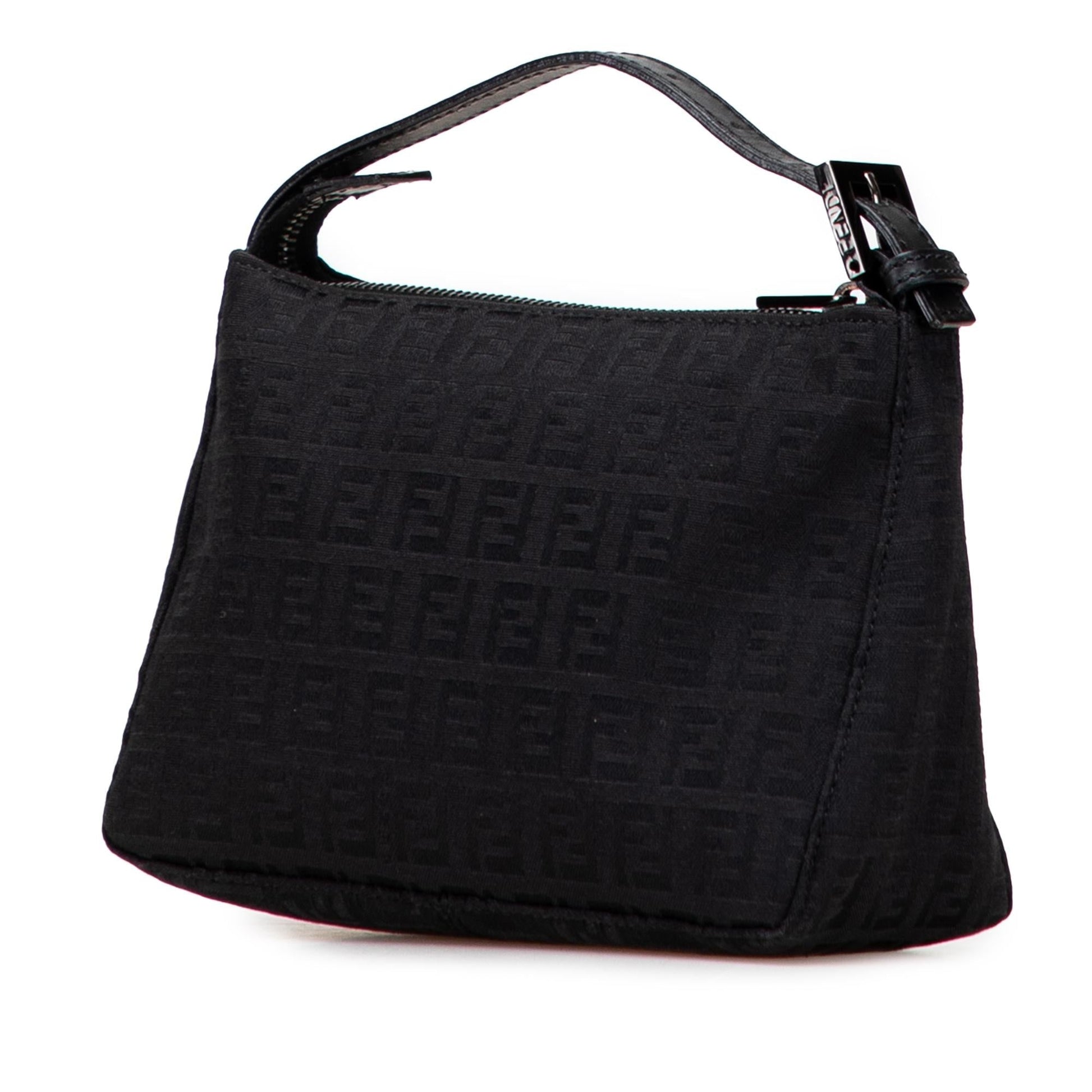 Fendi Zucchino Handbag Canvas Satchel Bag Canvas Handbag 5
