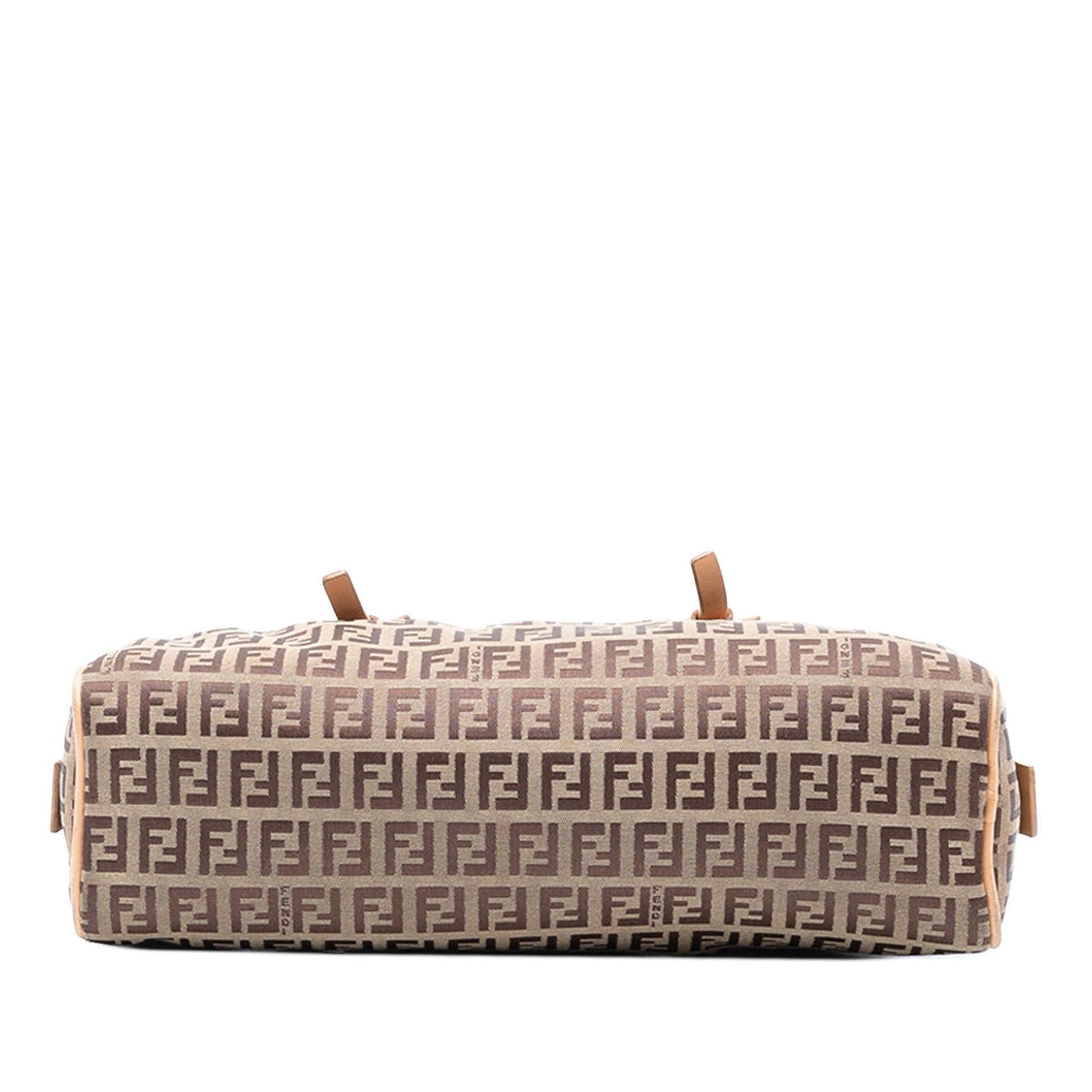 Fendi Zucchino Handbag Canvas Satchel Bag Canvas Handbag 7