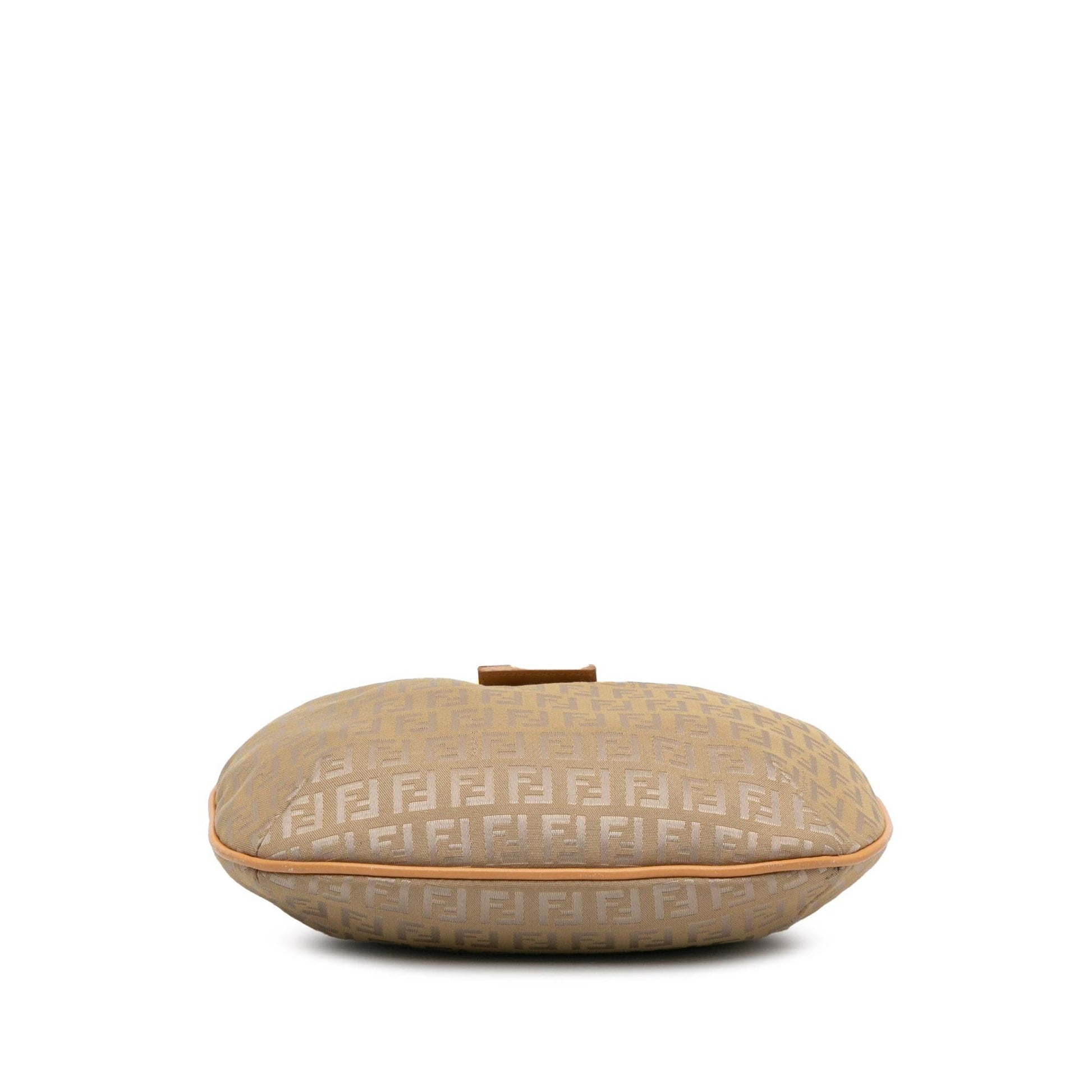 Fendi Zucchino Hobo Canvas Shoulder Bag Hobo Shg 5Bhxtz
