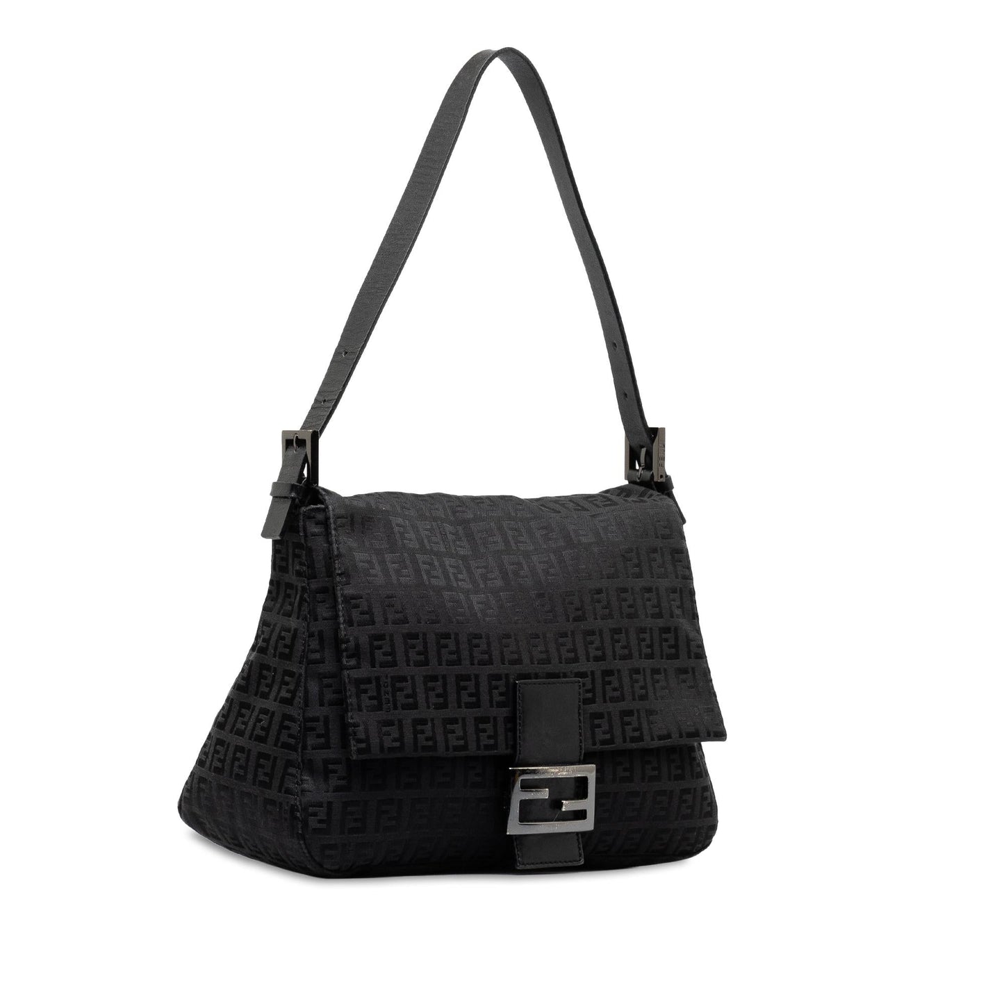 Fendi Zucchino Mamma Forever Shg Pkuino Shoulder Bag Canvas