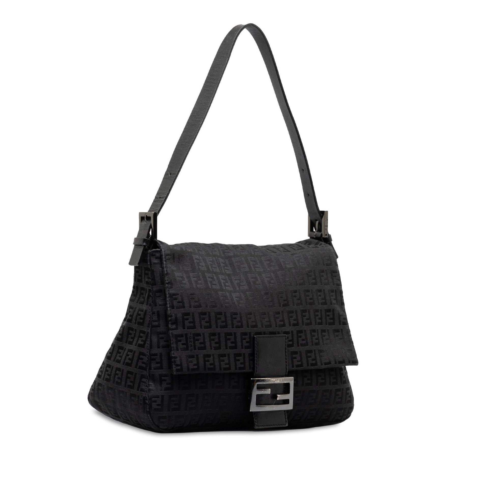 Fendi Zucchino Mamma Forever Shg Pkuino Shoulder Bag Canvas