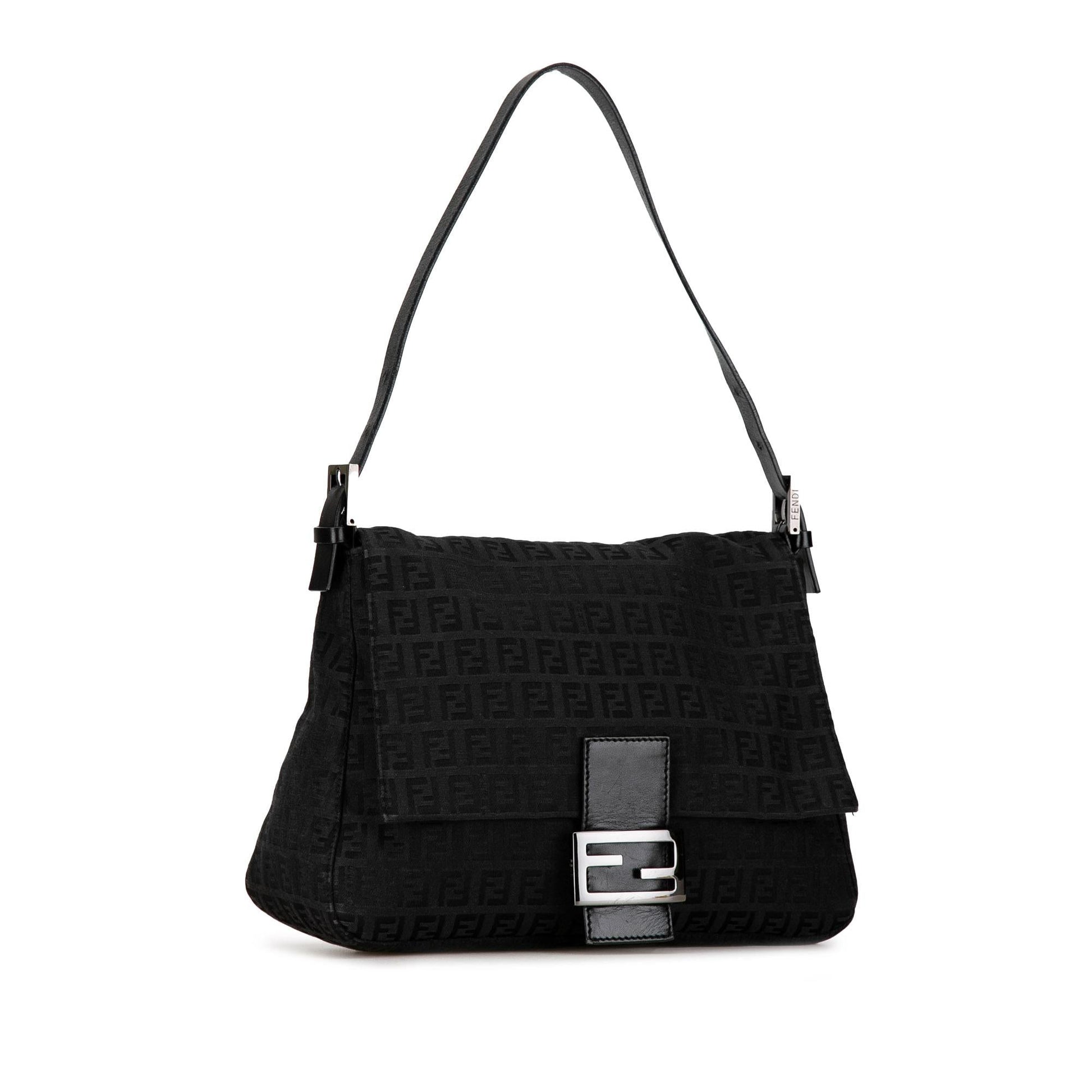 Fendi Zucchino Mamma Forever Shg O6B373 Shoulder Bag Canvas