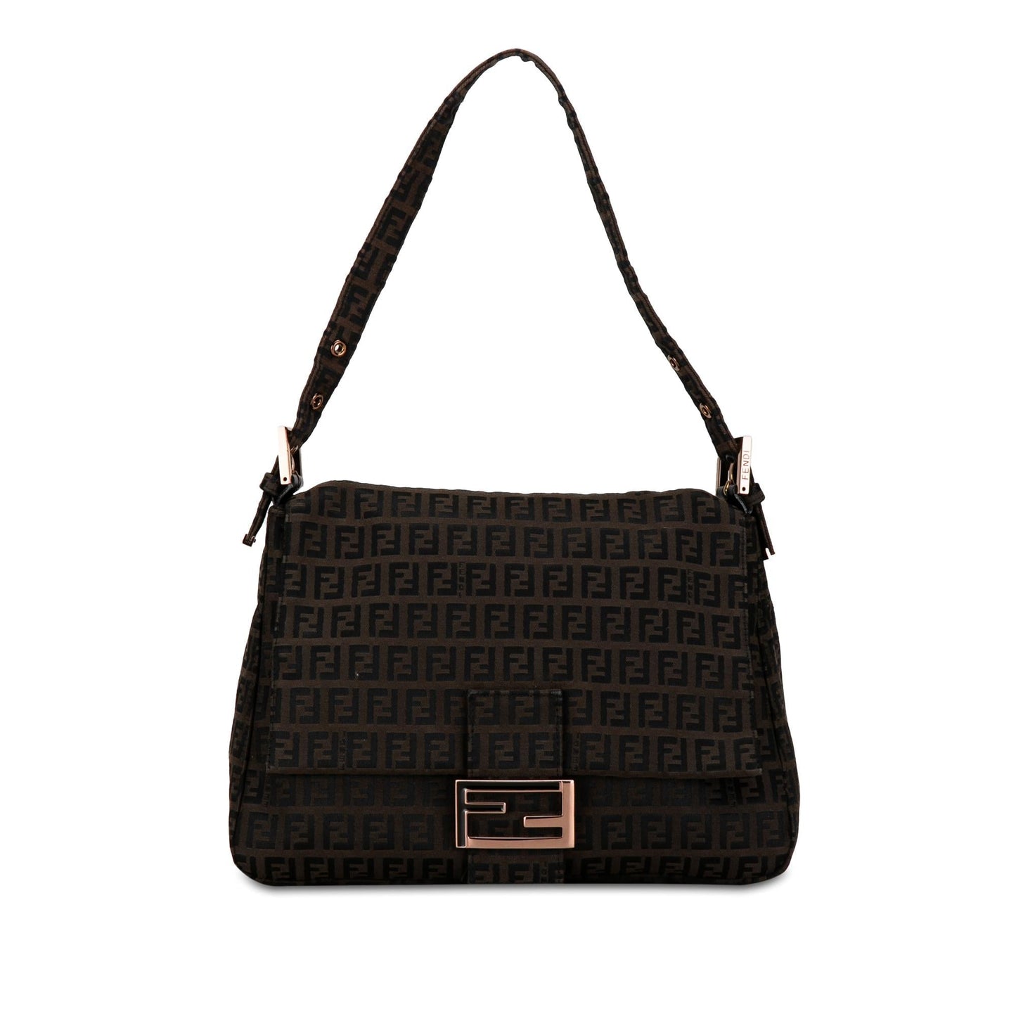 Fendi Zucchino Mamma Forever Shg 8Snn85 Shoulder Bag Canvas