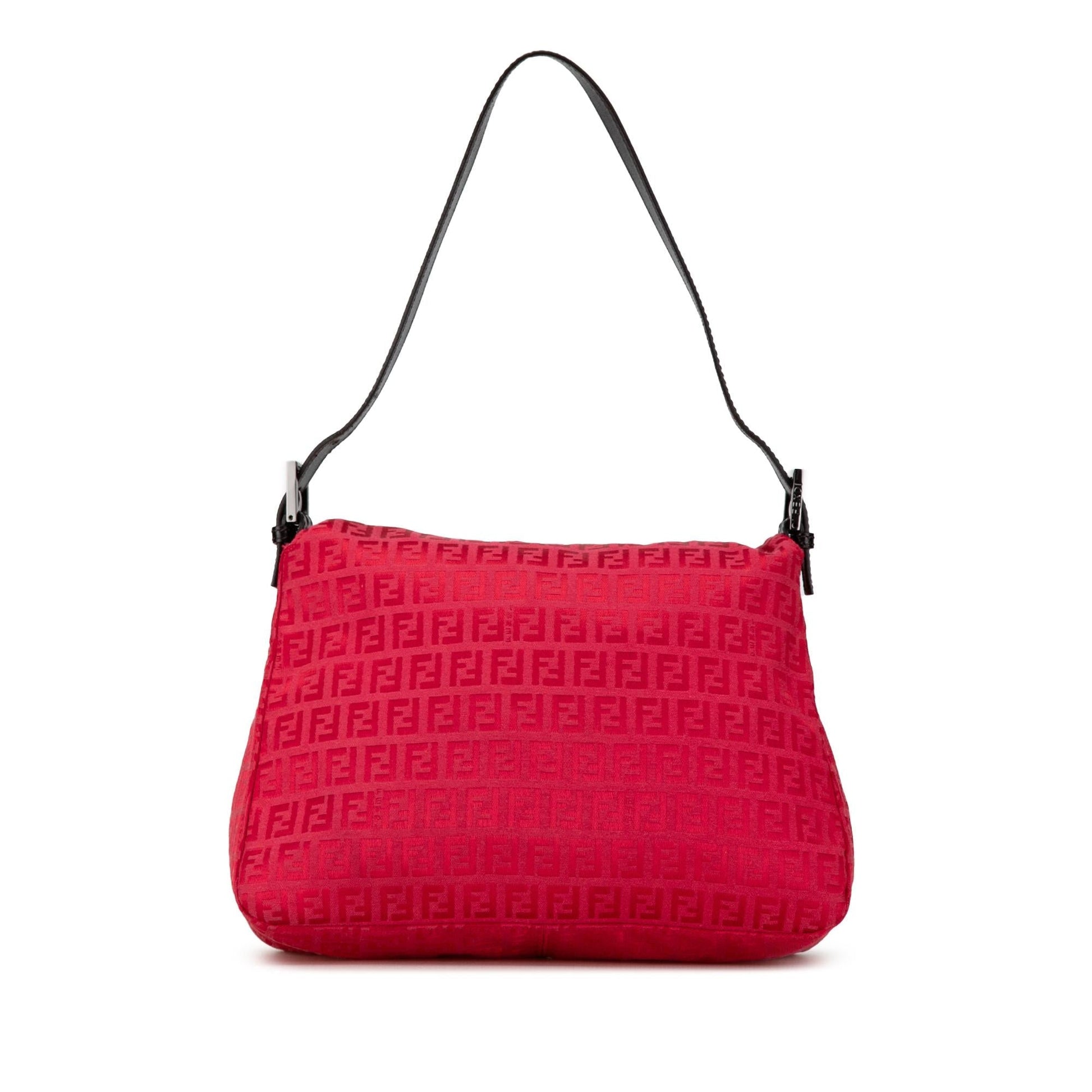 Fendi Zucchino Mamma Forever Shg 20Looo Shoulder Bag Canvas