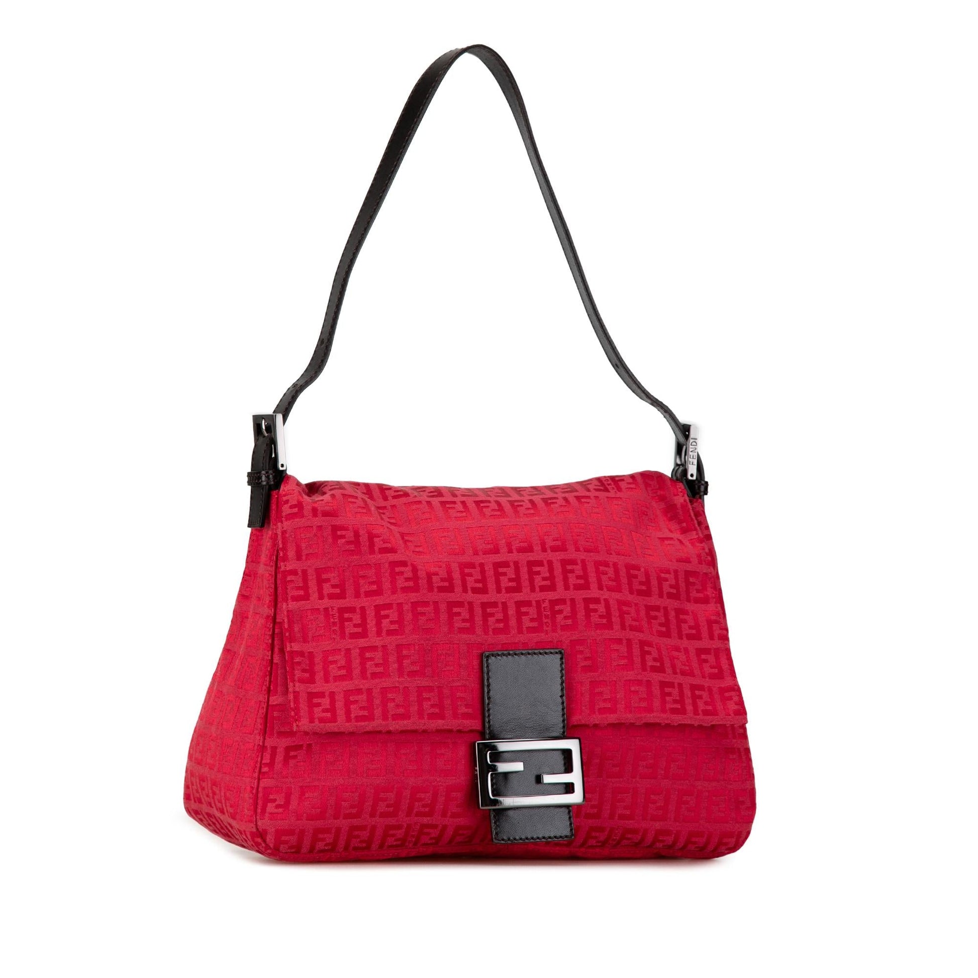Fendi Zucchino Mamma Forever Shg 20Looo Shoulder Bag Canvas