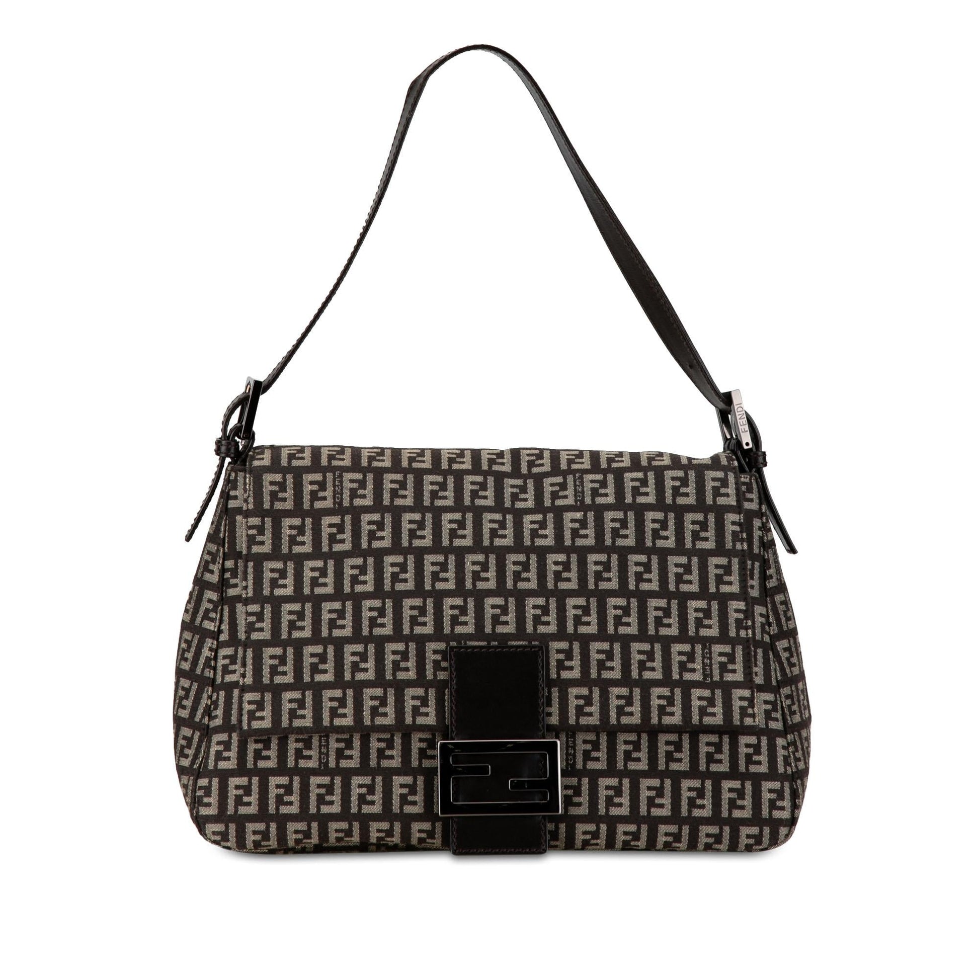 Fendi Zucchino Mamma Forever Shg U2Tkx8 Shoulder Bag Canvas