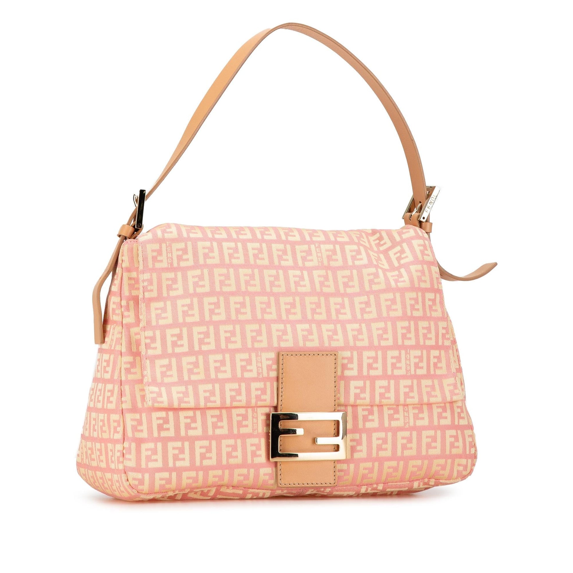 Fendi Zucchino Mamma Forever Shg 9Cdc5A Shoulder Bag Canvas