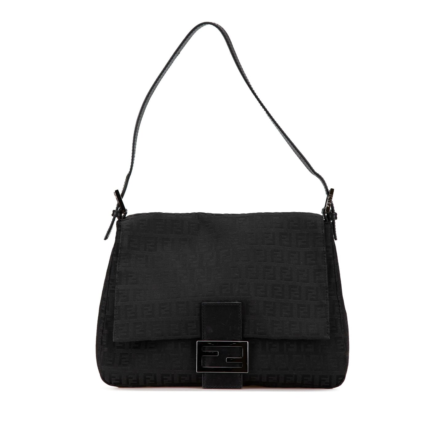 Fendi Zucchino Mamma Forever Shg Etbolw Shoulder Bag Canvas