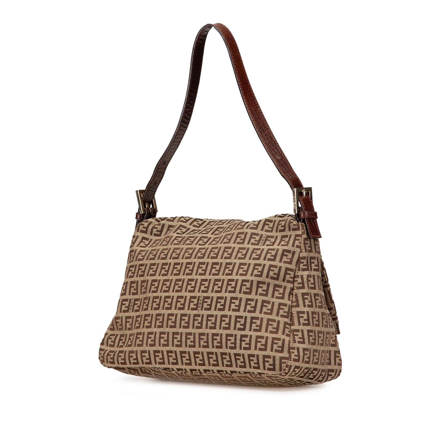 Fendi Zucchino Mamma Forever Shoulder Bag Canvas Mamma Forever 2