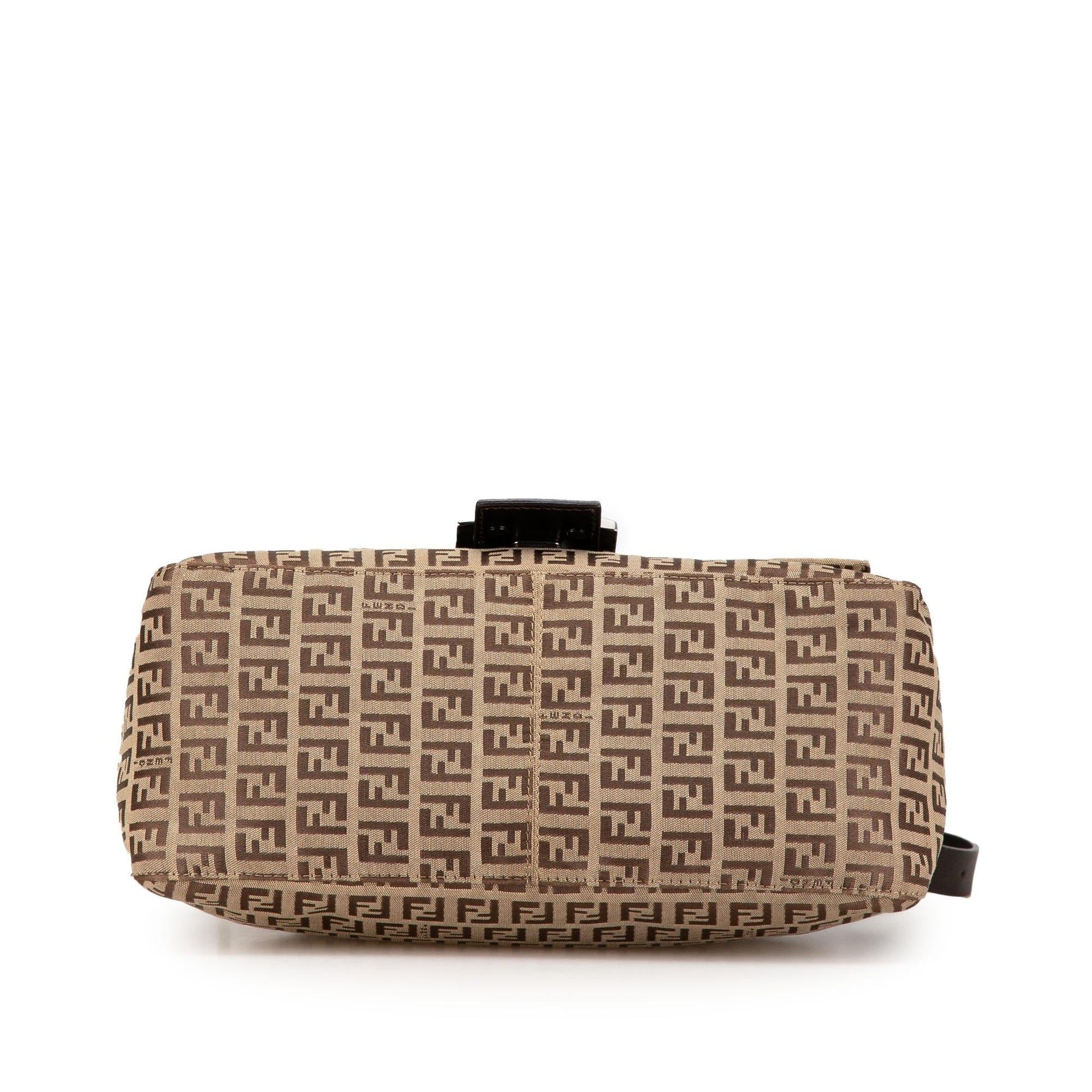 Fendi Zucchino Mamma Forever Shoulder Bag Canvas Mamma Forever 4