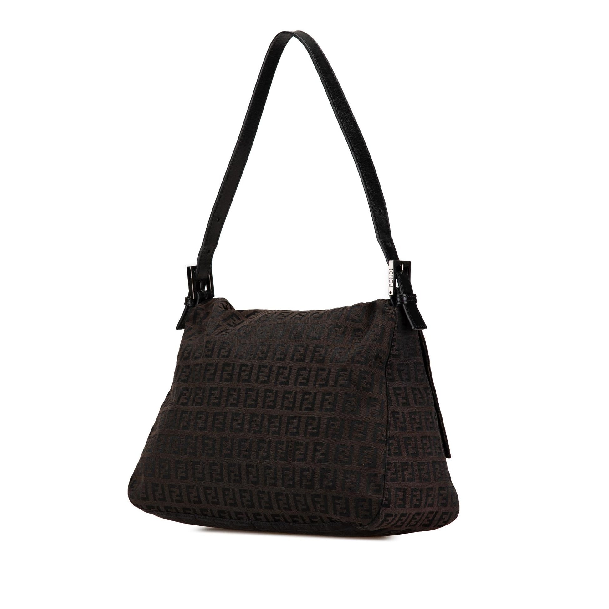 Fendi Zucchino Mamma Forever Shoulder Bag Canvas Mamma Forever 5
