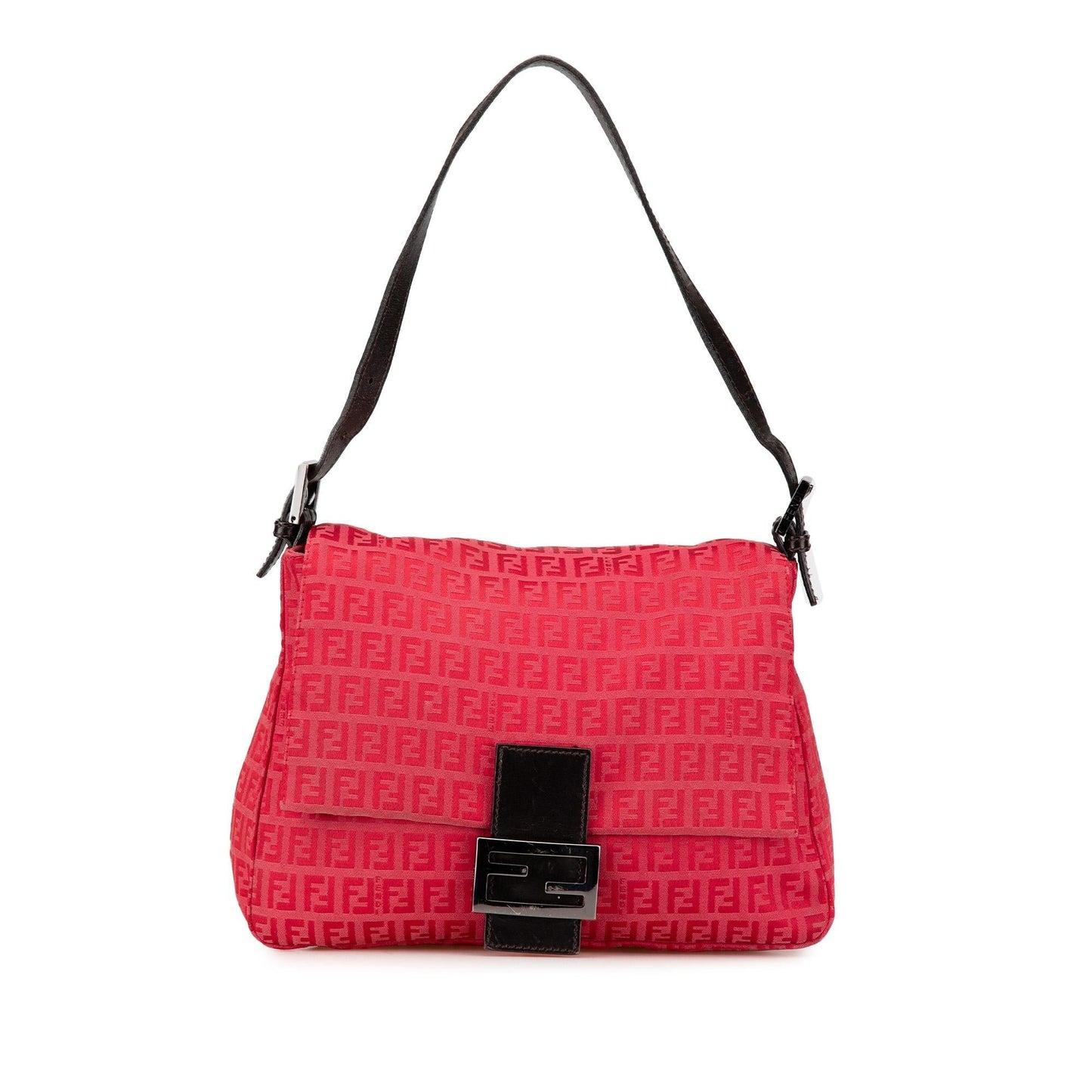 Fendi Zucchino Mamma Forever Shoulder Bag Canvas Mamma Forever 3