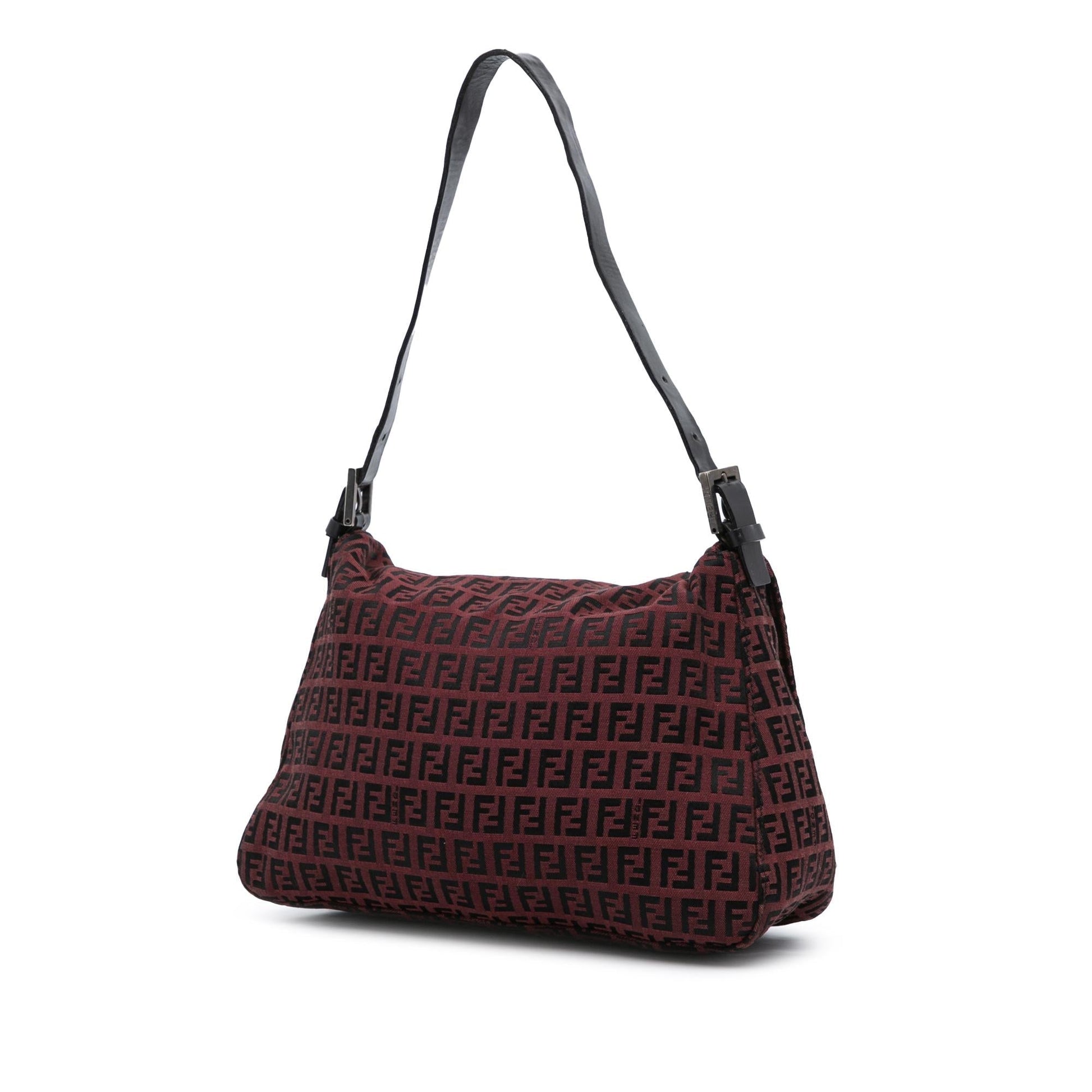 Fendi Zucchino Mamma Forever Shoulder Bag Canvas Mamma Forever 8