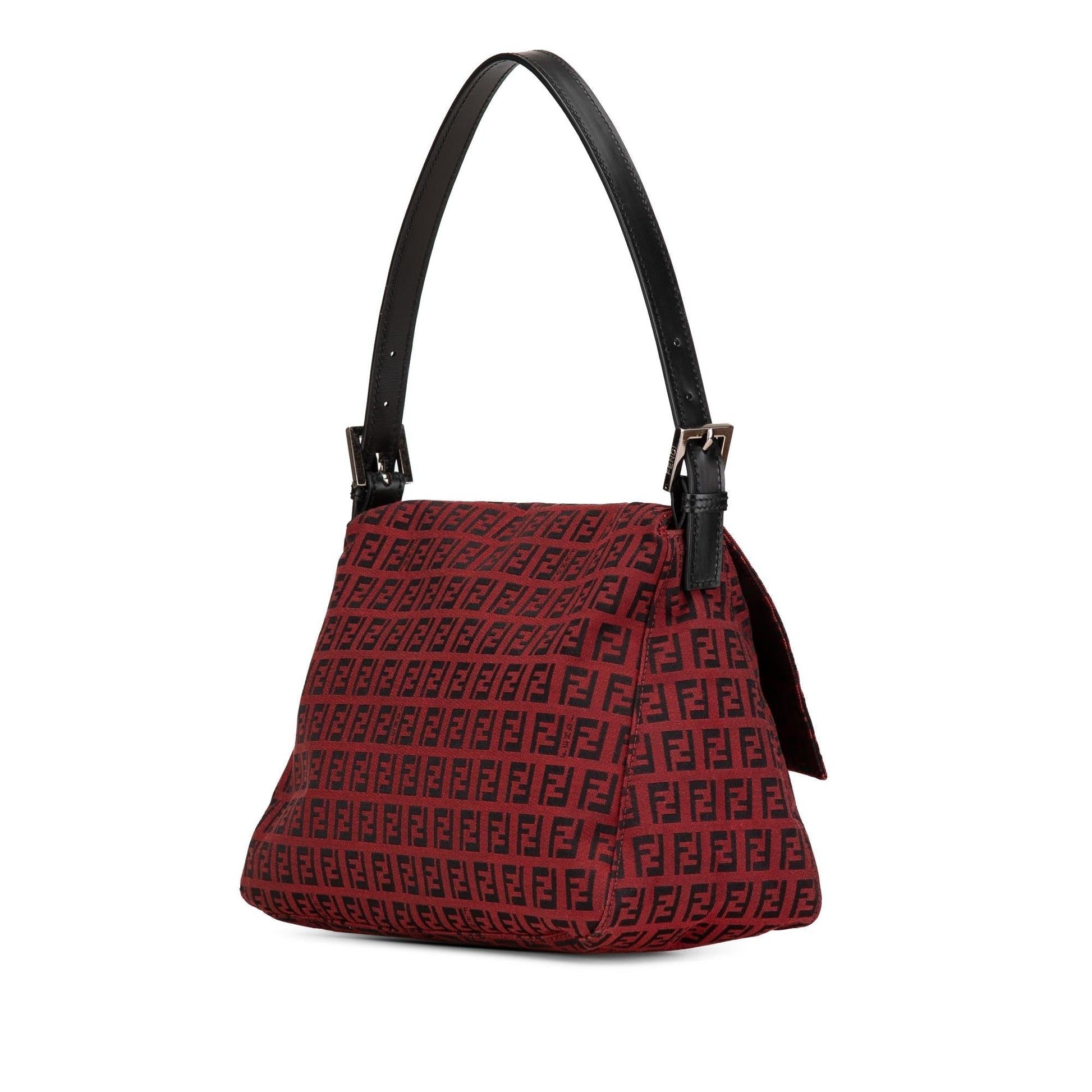 Fendi Zucchino Mamma Forever Shoulder Bag Canvas Mamma Forever 13